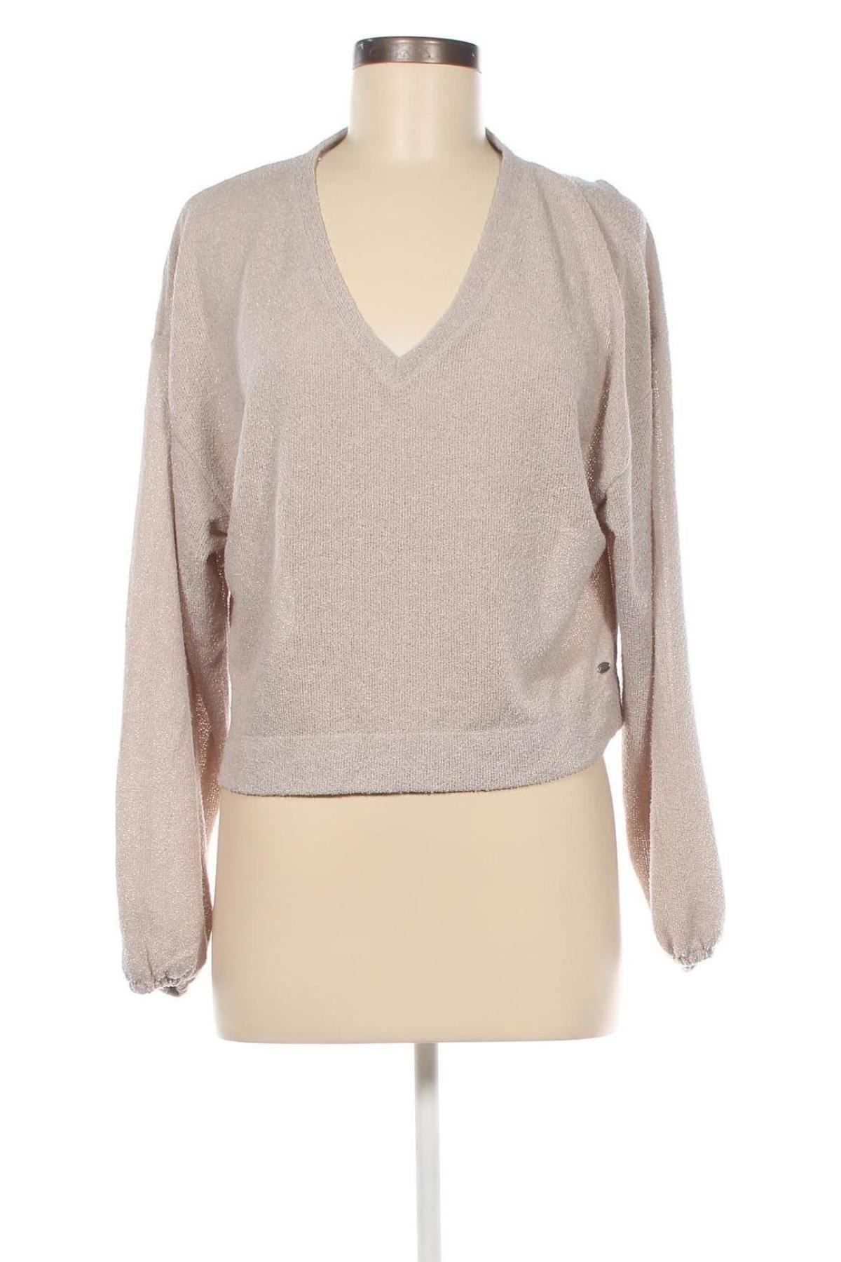 Damen Shirt Pull&Bear, Größe M, Farbe Beige, Preis € 2,12