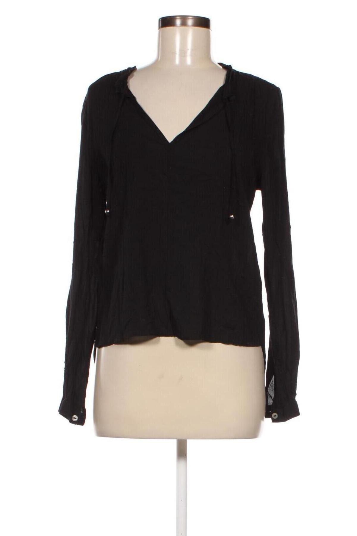 Дамска блуза Q/S by S.Oliver, Размер S, Цвят Черен, Цена 24,00 лв.
