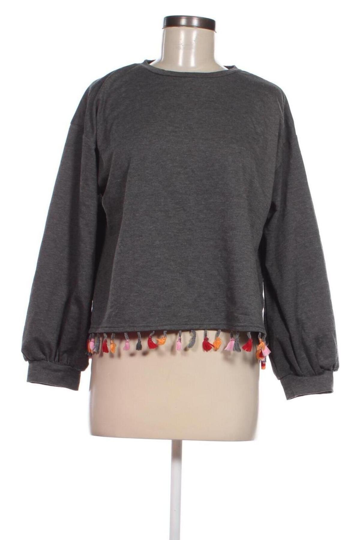 Γυναικεία μπλούζα SHEIN, Μέγεθος S, Χρώμα Γκρί, Τιμή 3,06 €