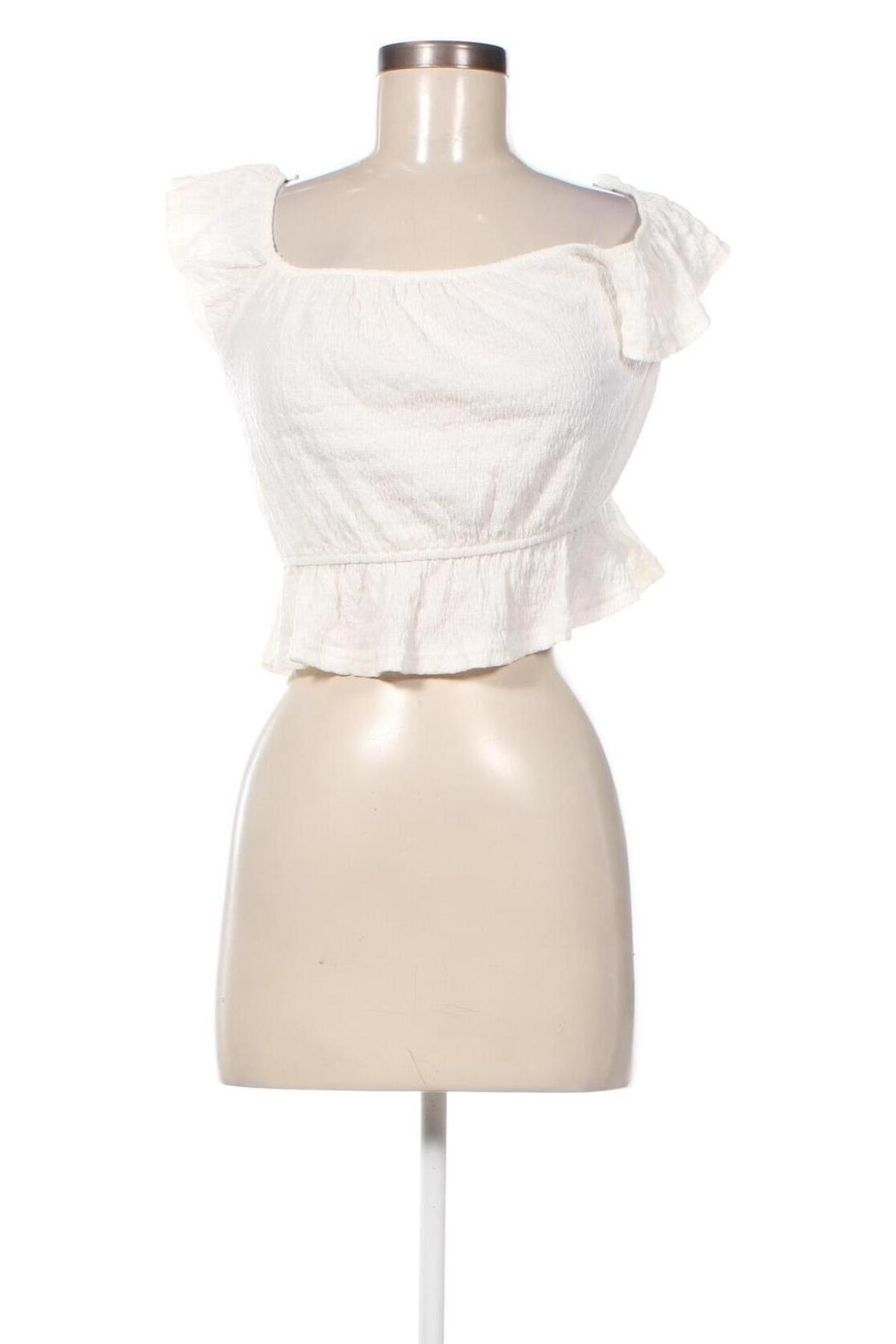 Γυναικεία μπλούζα Sinsay, Μέγεθος M, Χρώμα Λευκό, Τιμή 5,91 €