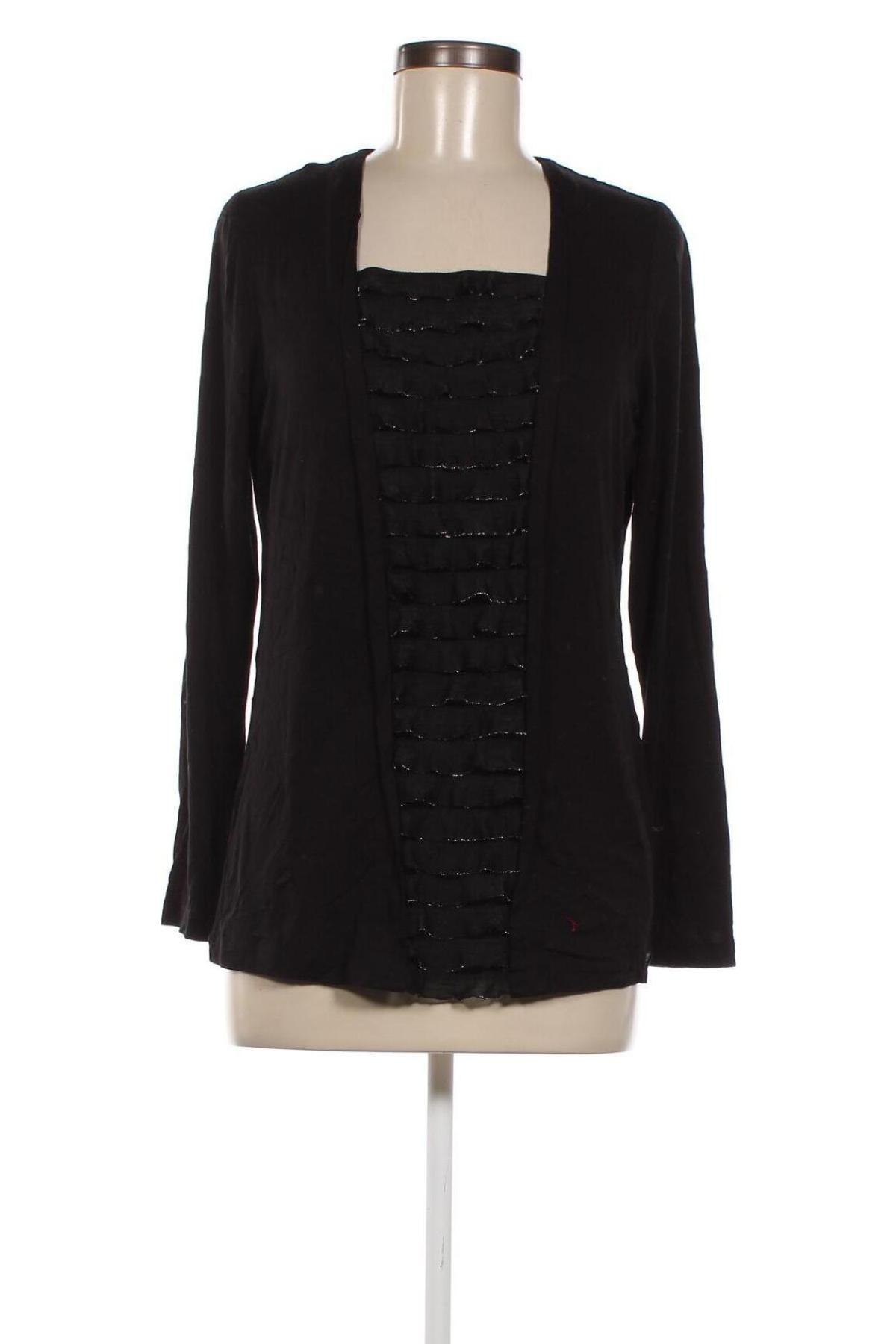 Дамска блуза Sixth Sens, Размер S, Цвят Черен, Цена 3,23 лв.