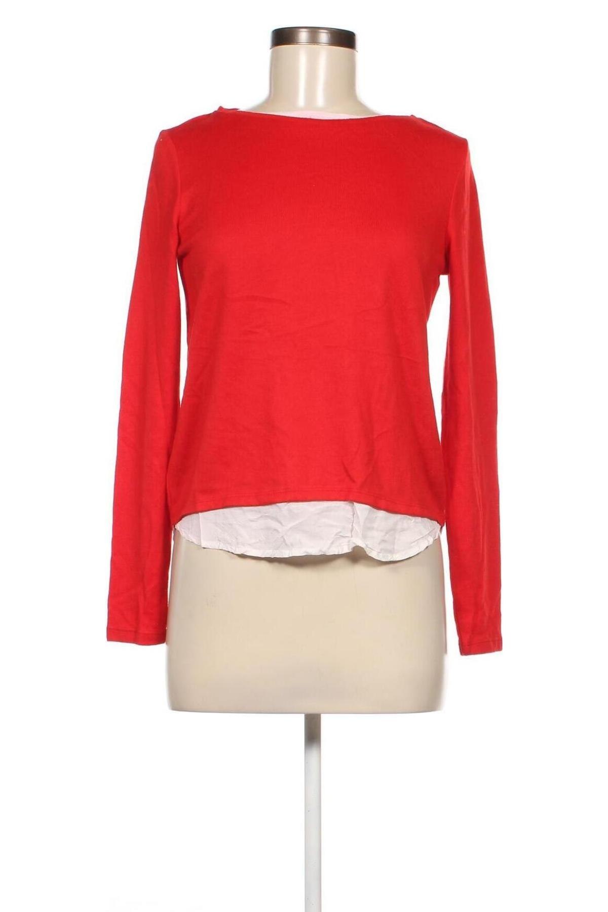 Γυναικεία μπλούζα Springfield, Μέγεθος S, Χρώμα Κόκκινο, Τιμή 4,45 €