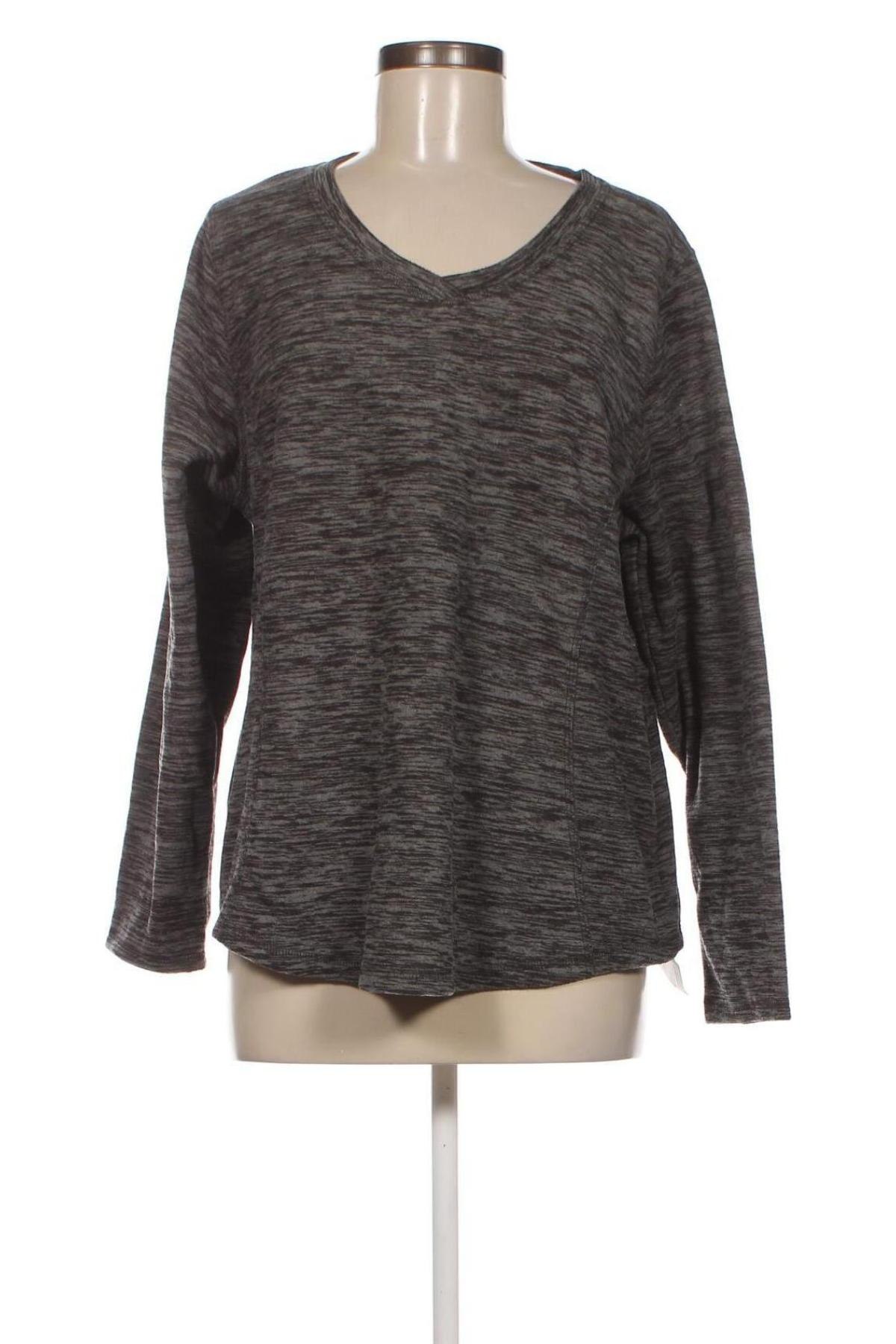Γυναικεία μπλούζα St. John's Bay, Μέγεθος XL, Χρώμα Γκρί, Τιμή 5,05 €