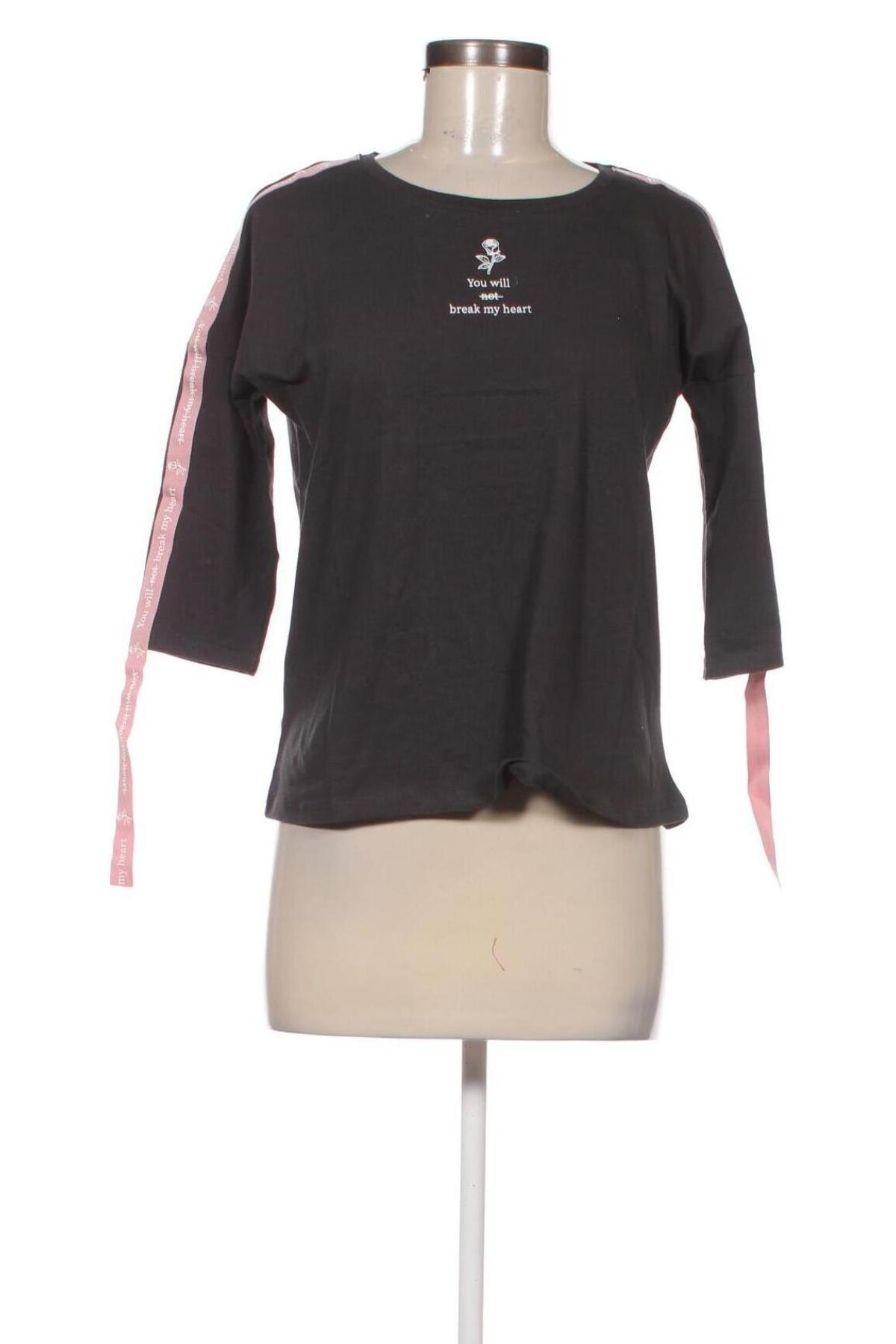 Γυναικεία μπλούζα Stitch & Soul, Μέγεθος M, Χρώμα Γκρί, Τιμή 3,20 €