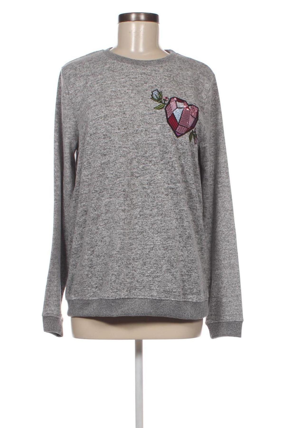 Γυναικεία μπλούζα Stitch & Soul, Μέγεθος S, Χρώμα Γκρί, Τιμή 2,24 €