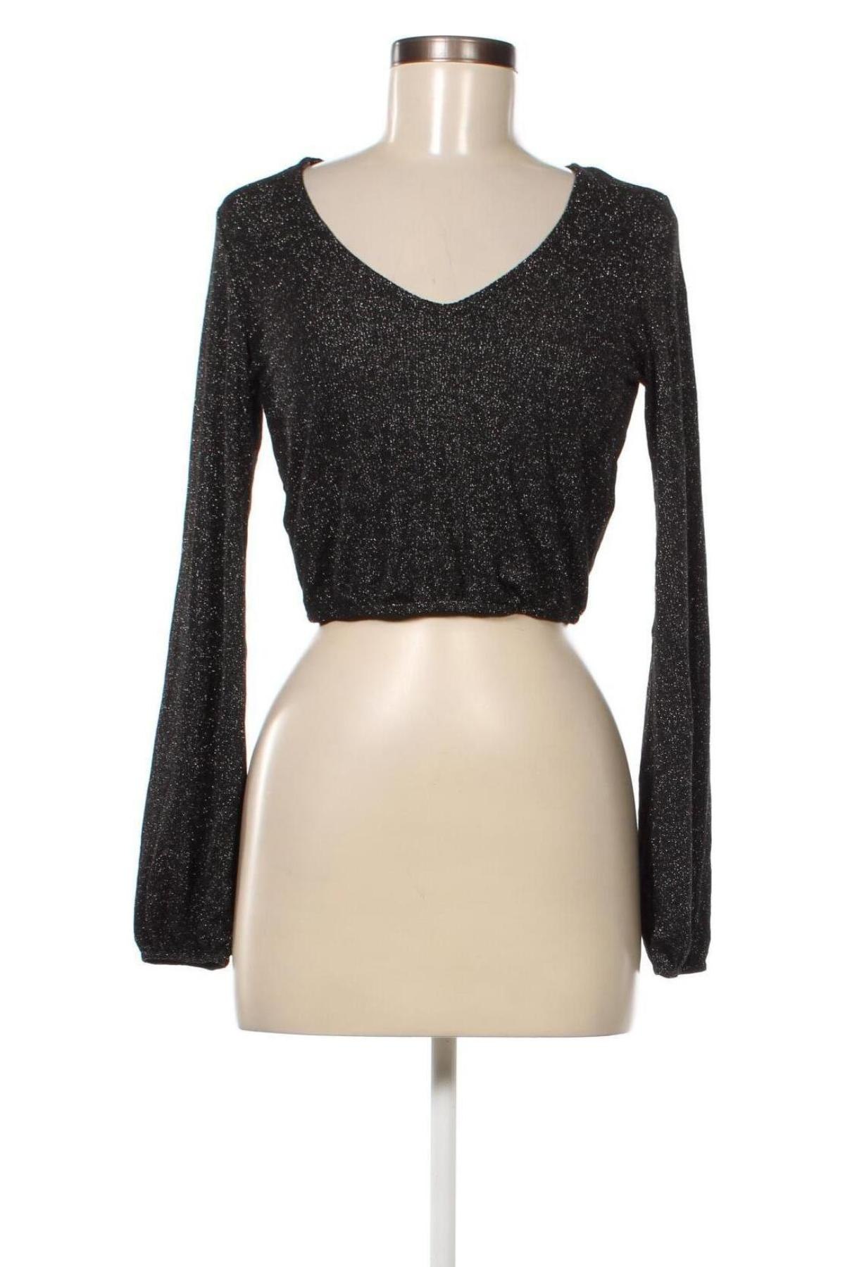 Γυναικεία μπλούζα Tally Weijl, Μέγεθος S, Χρώμα Μαύρο, Τιμή 1,88 €