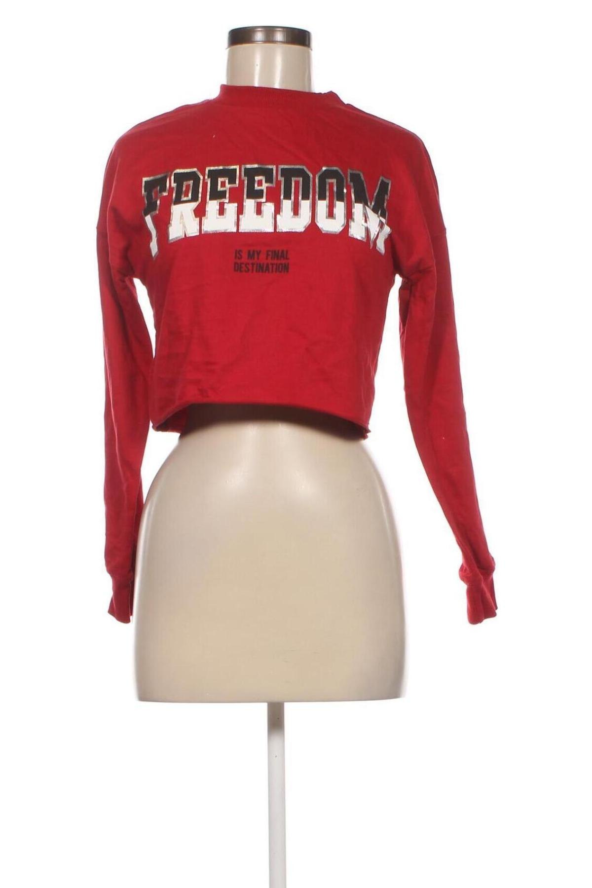 Γυναικεία μπλούζα Tally Weijl, Μέγεθος XS, Χρώμα Κόκκινο, Τιμή 1,88 €
