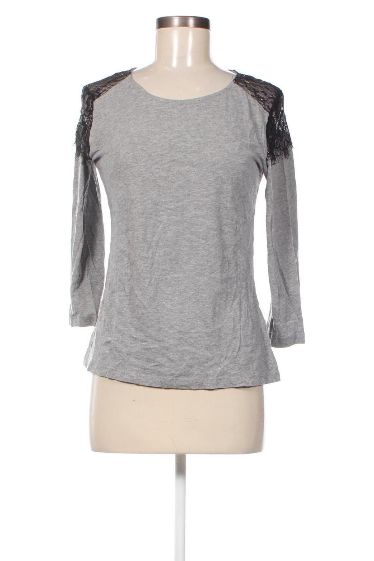 Γυναικεία μπλούζα Terranova, Μέγεθος M, Χρώμα Γκρί, Τιμή 1,76 €