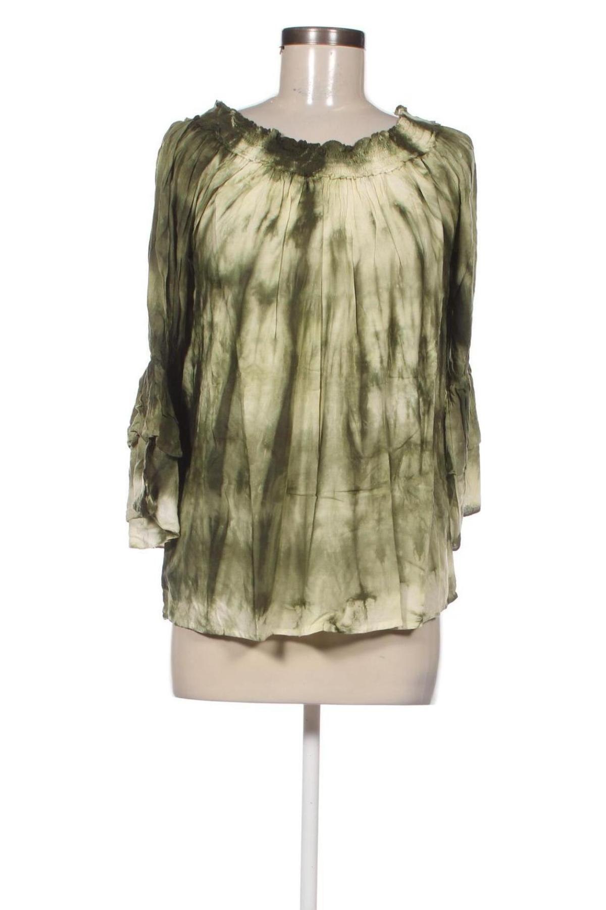 Дамска блуза Urban By Venca, Размер XS, Цвят Зелен, Цена 4,96 лв.