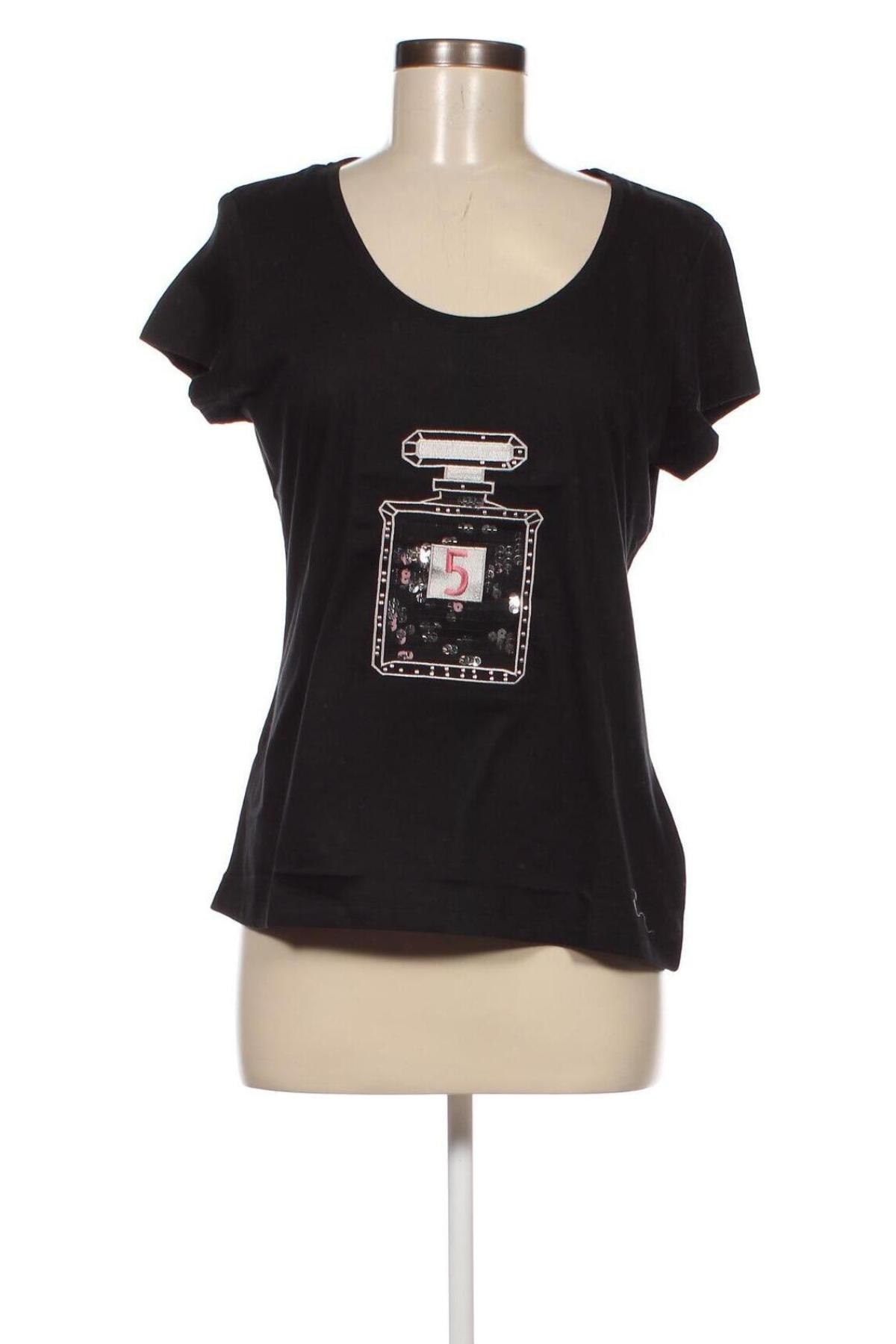 Γυναικεία μπλούζα Venca, Μέγεθος L, Χρώμα Μαύρο, Τιμή 3,20 €