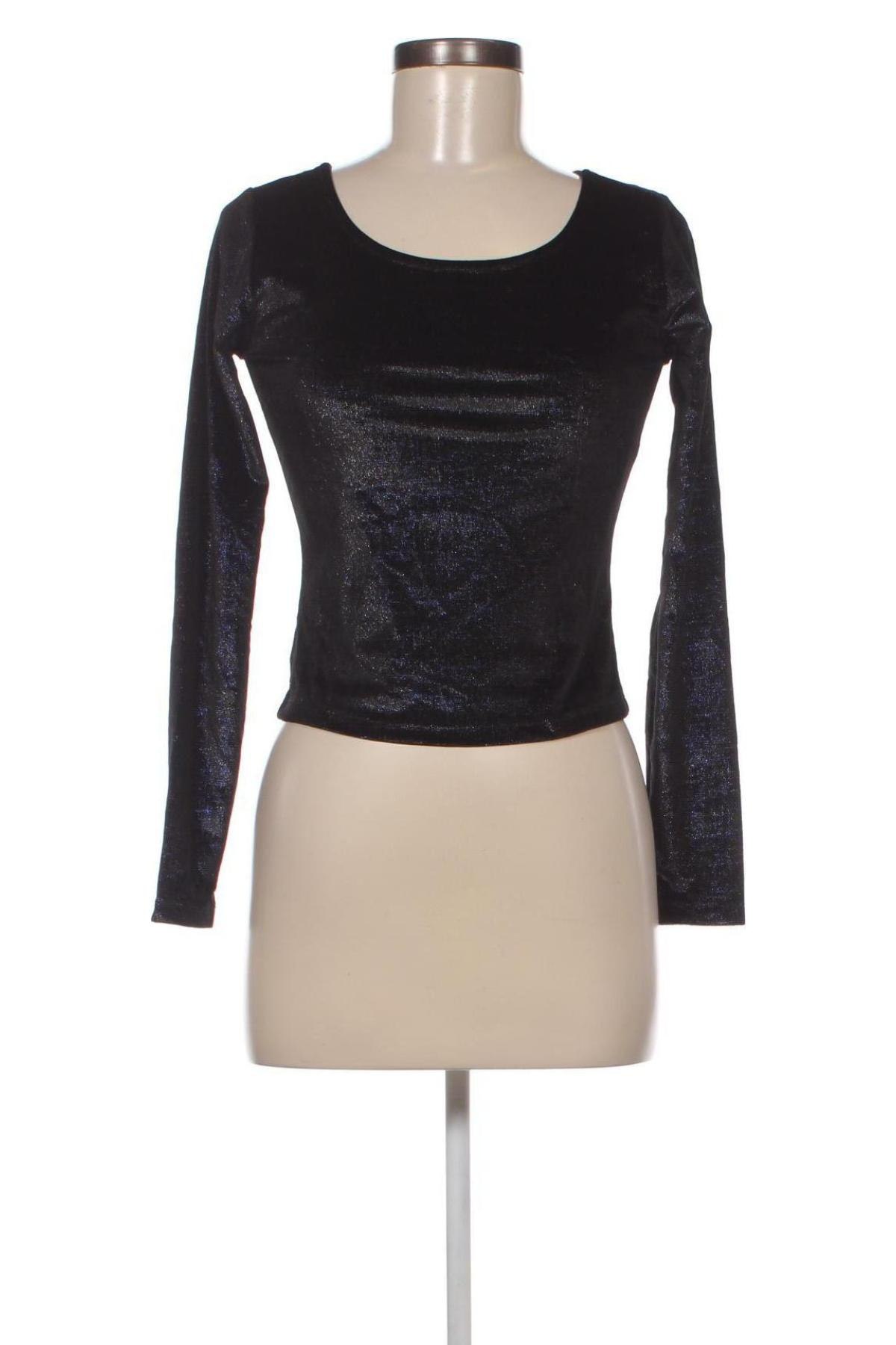 Γυναικεία μπλούζα Yfl Reserved, Μέγεθος XS, Χρώμα Μαύρο, Τιμή 2,35 €