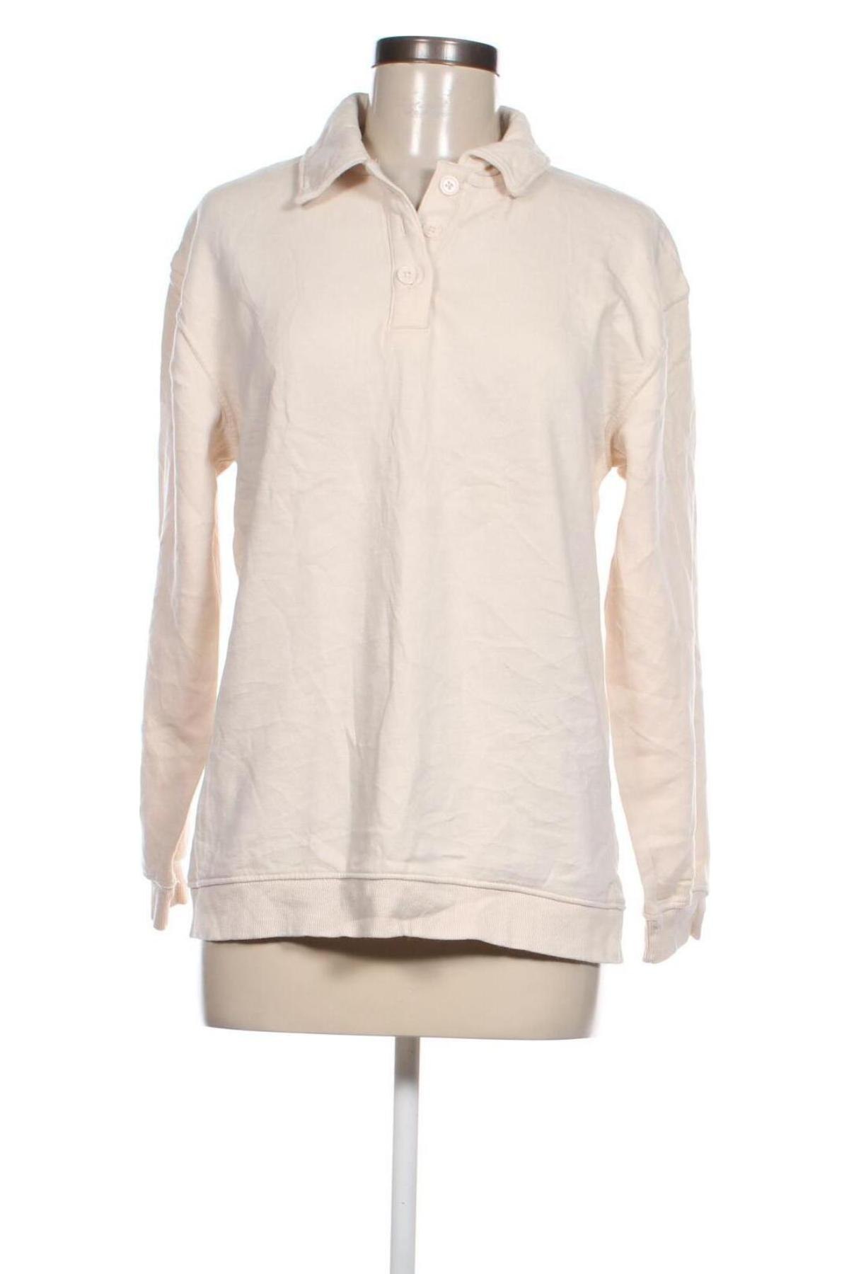 Дамска блуза Zara, Размер S, Цвят Бежов, Цена 5,20 лв.