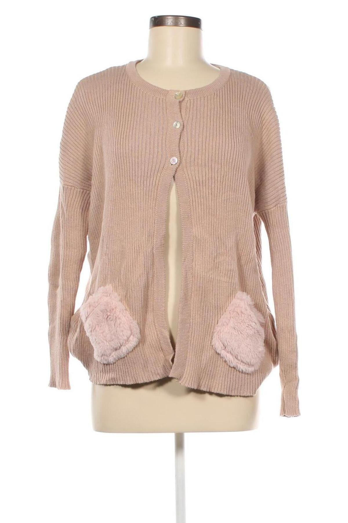 Damen Strickjacke, Größe M, Farbe Beige, Preis € 2,62