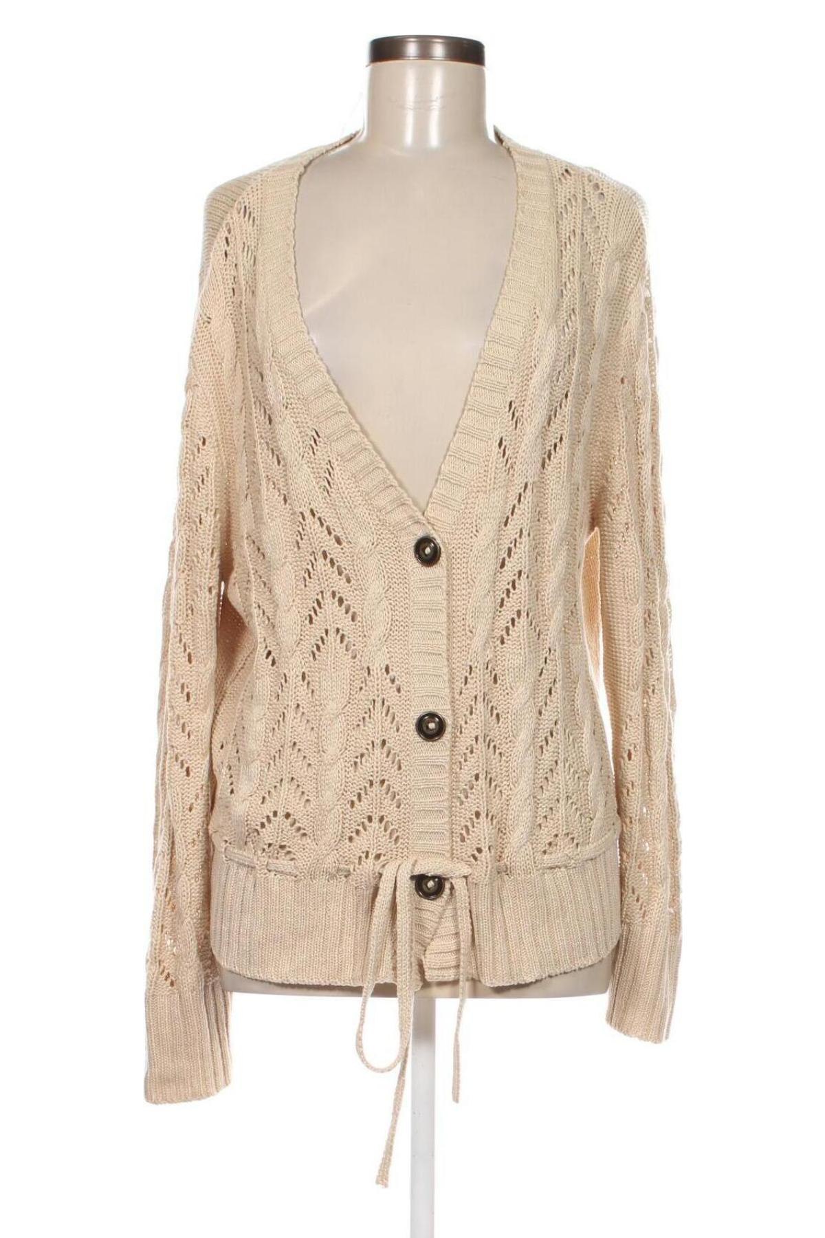 Damen Strickjacke, Größe XL, Farbe Beige, Preis € 8,07