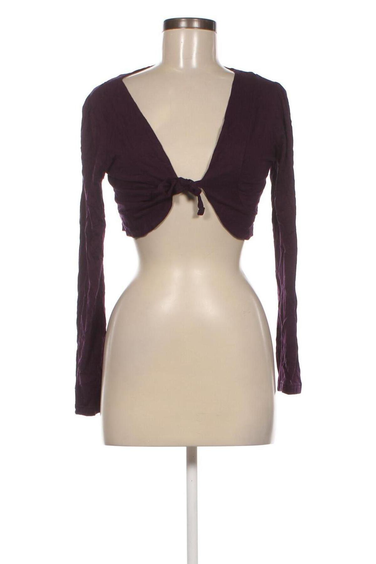 Damski kardigan Body Flirt, Rozmiar XS, Kolor Fioletowy, Cena 13,99 zł