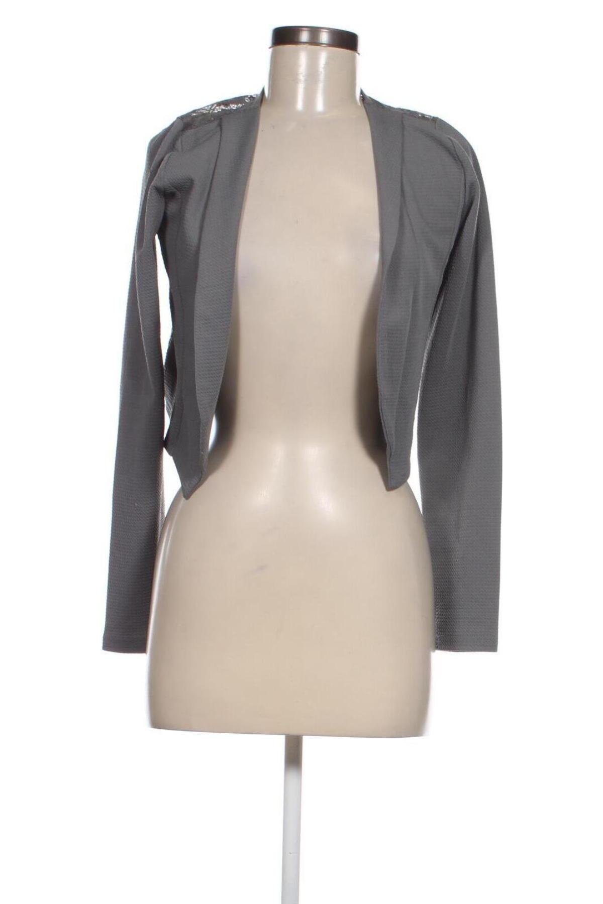 Damen Strickjacke D-Xel, Größe L, Farbe Grau, Preis € 3,23