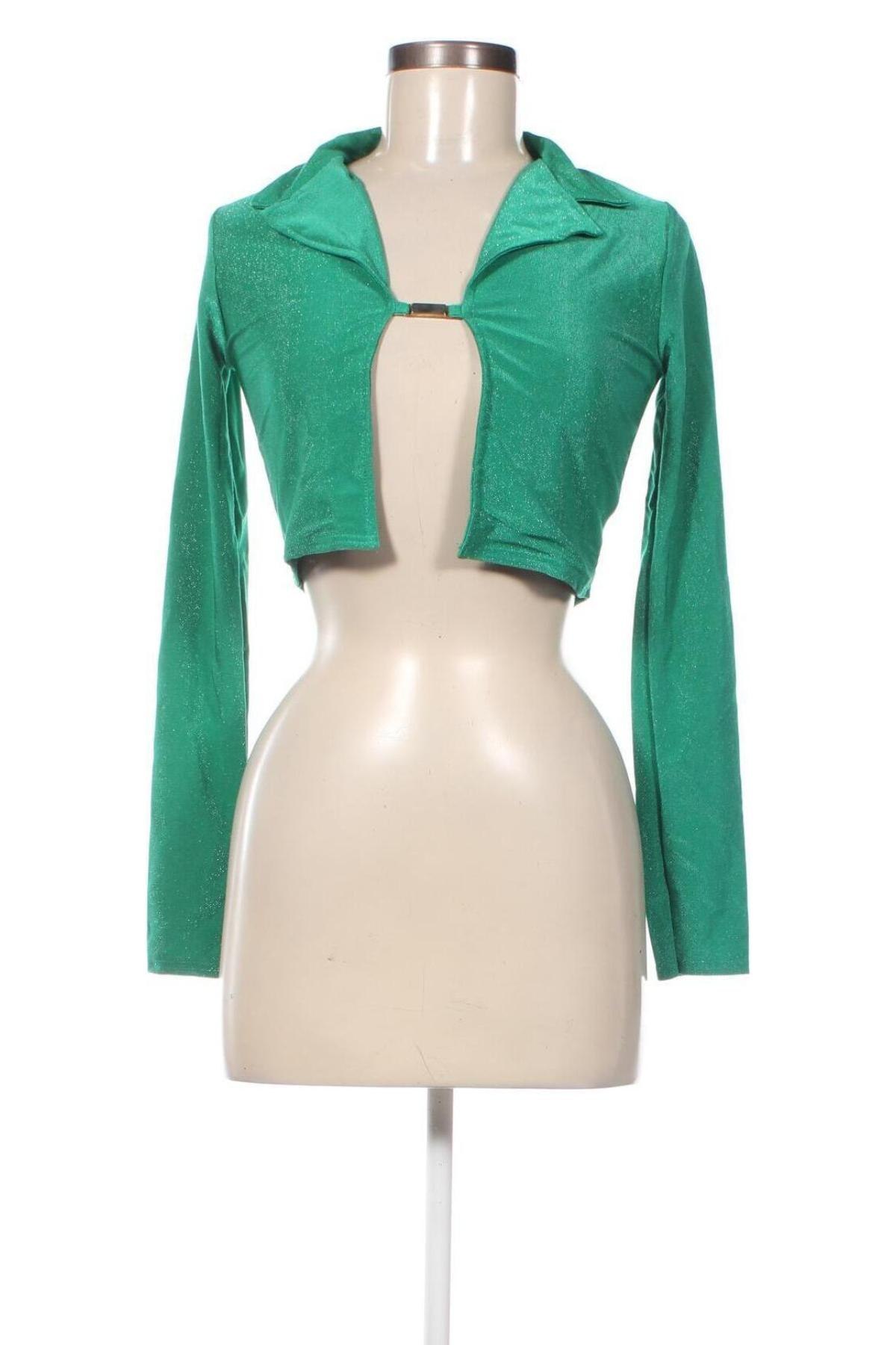 Cardigan de damă Fashionkilla, Mărime XS, Culoare Verde, Preț 19,67 Lei
