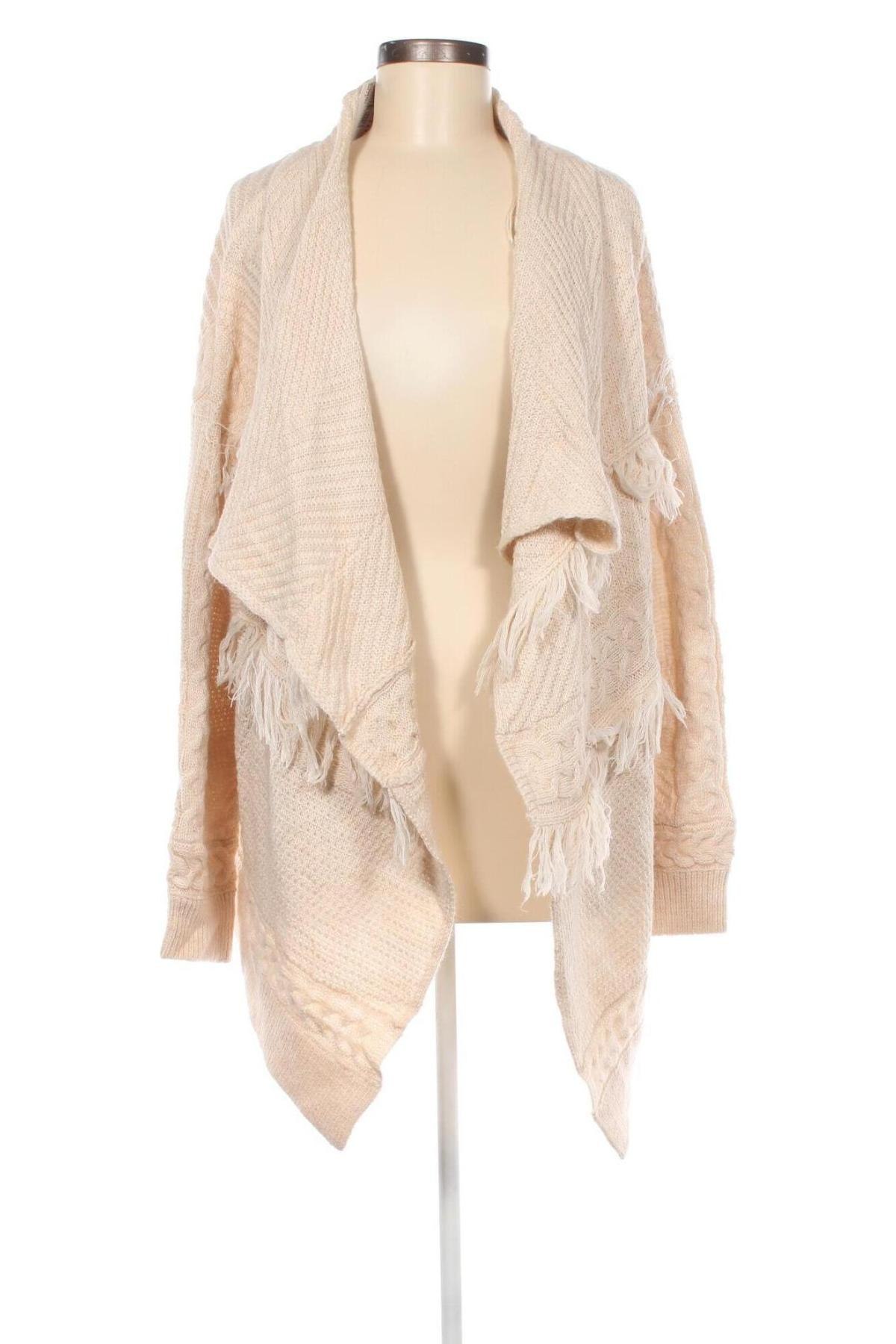 Cardigan de damă H&M, Mărime L, Culoare Ecru, Preț 13,35 Lei