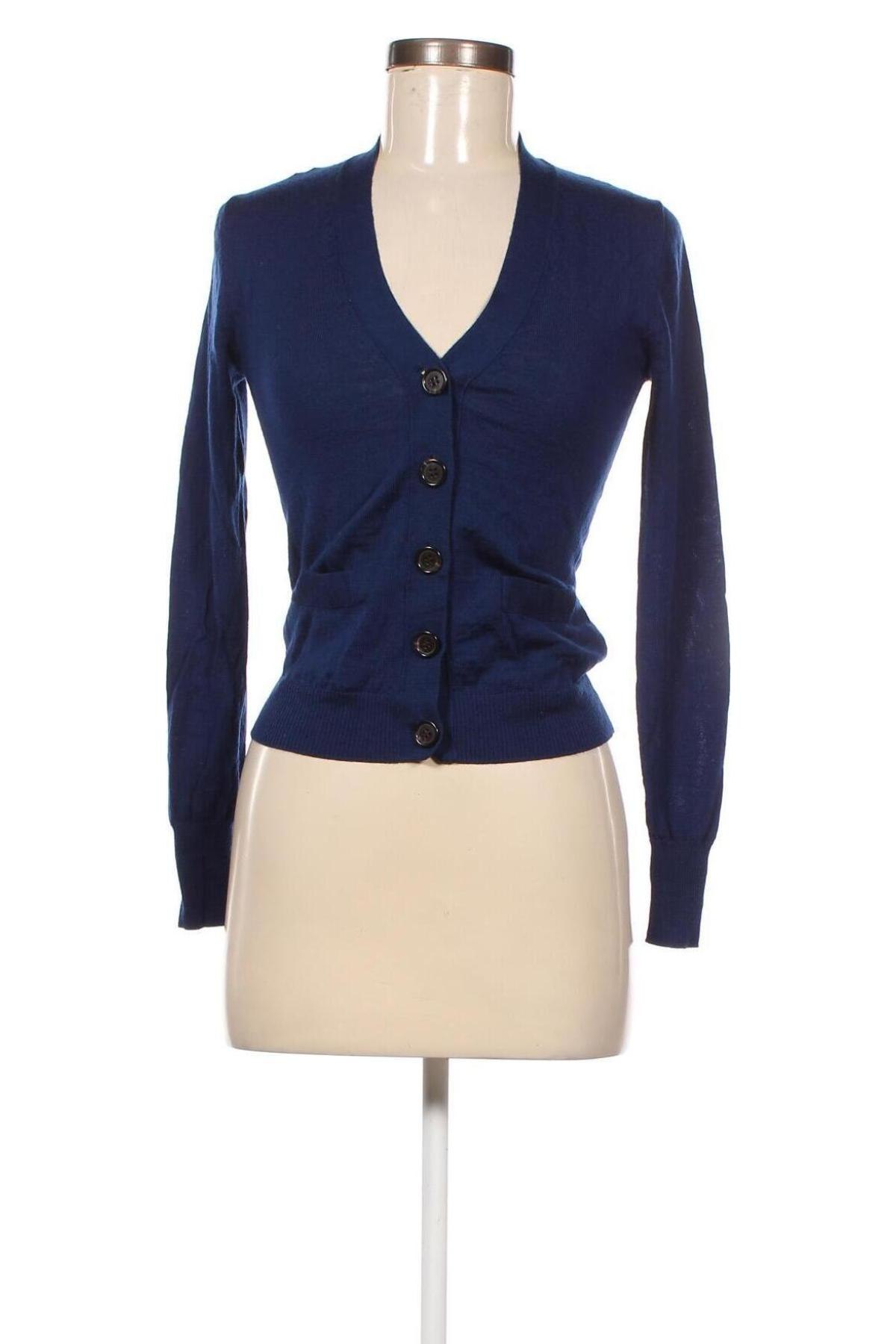 Damen Strickjacke J.Crew, Größe XXS, Farbe Blau, Preis € 16,56