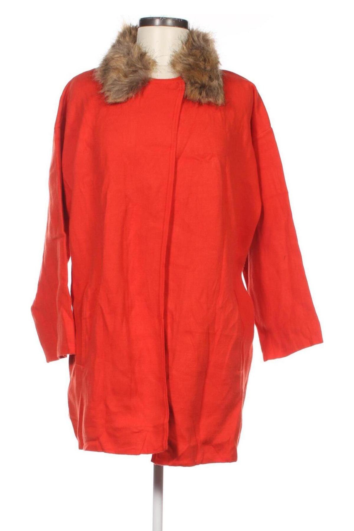 Damen Strickjacke Parfois, Größe M, Farbe Orange, Preis € 3,83