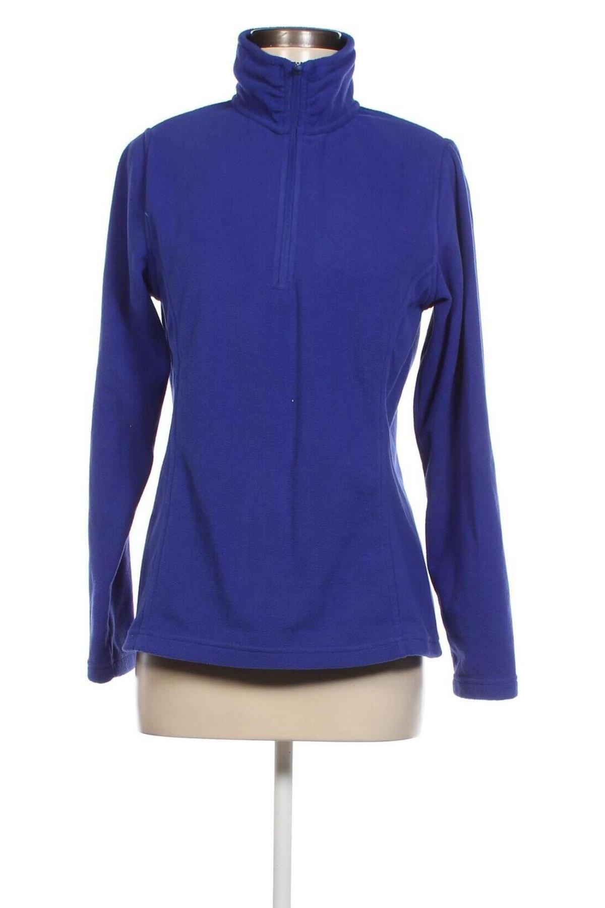 Γυναικεία μπλούζα fleece Lands' End, Μέγεθος S, Χρώμα Μπλέ, Τιμή 4,50 €