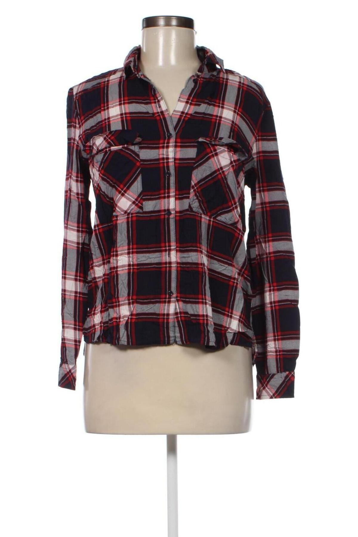 Γυναικείο πουκάμισο Bershka, Μέγεθος L, Χρώμα Πολύχρωμο, Τιμή 4,17 €