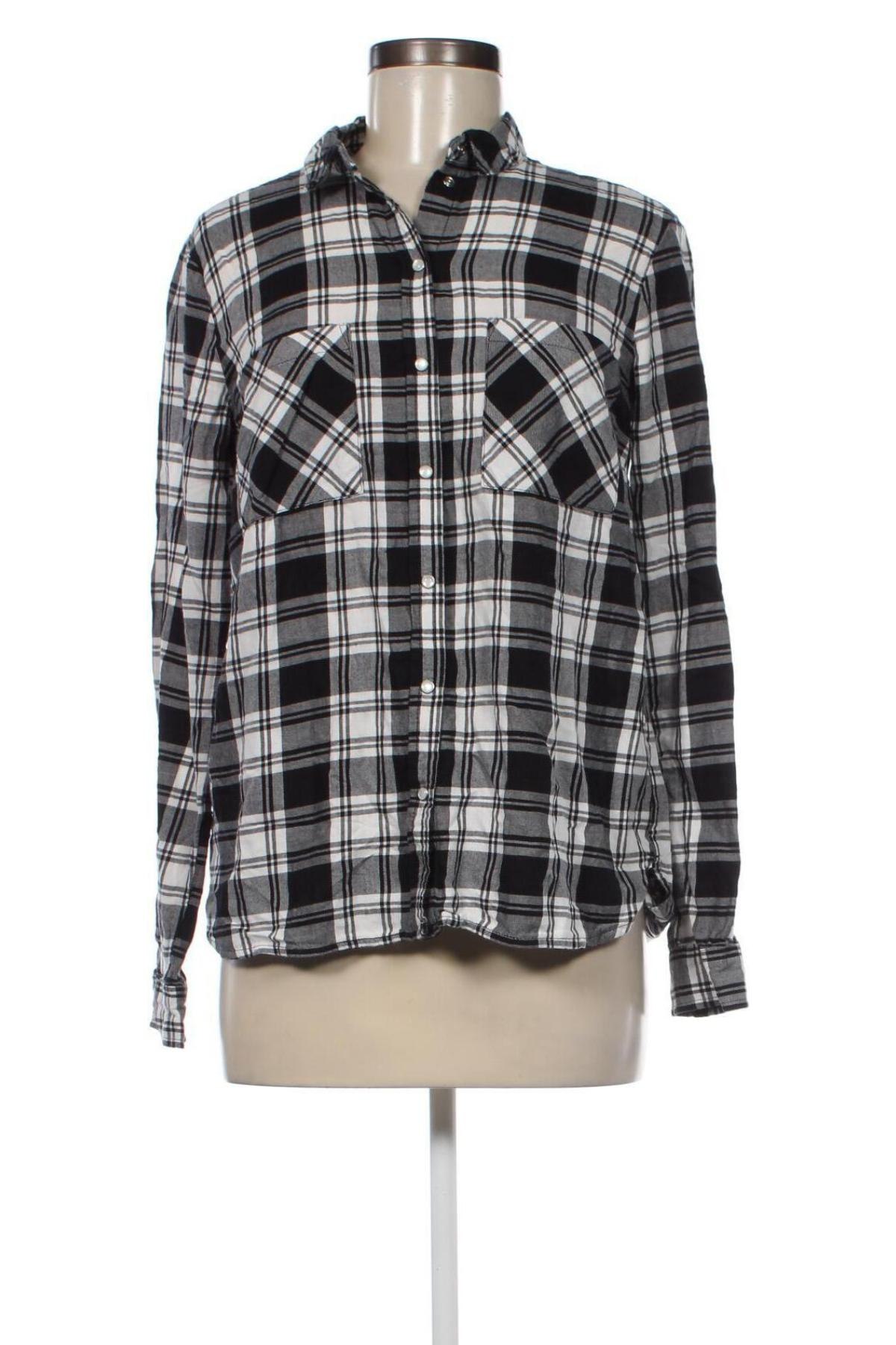 Γυναικείο πουκάμισο Clockhouse, Μέγεθος M, Χρώμα Πολύχρωμο, Τιμή 1,86 €