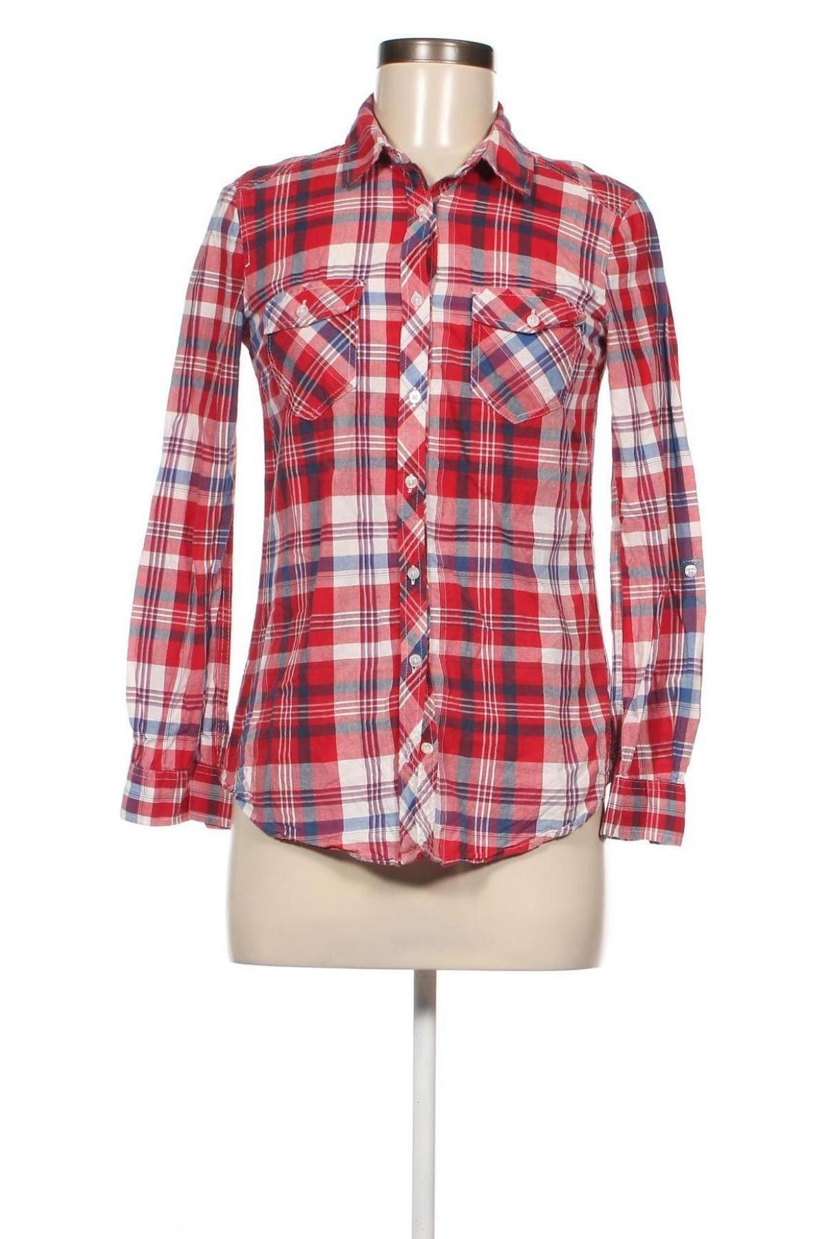 Дамска риза H&M Divided, Размер XS, Цвят Многоцветен, Цена 25,00 лв.