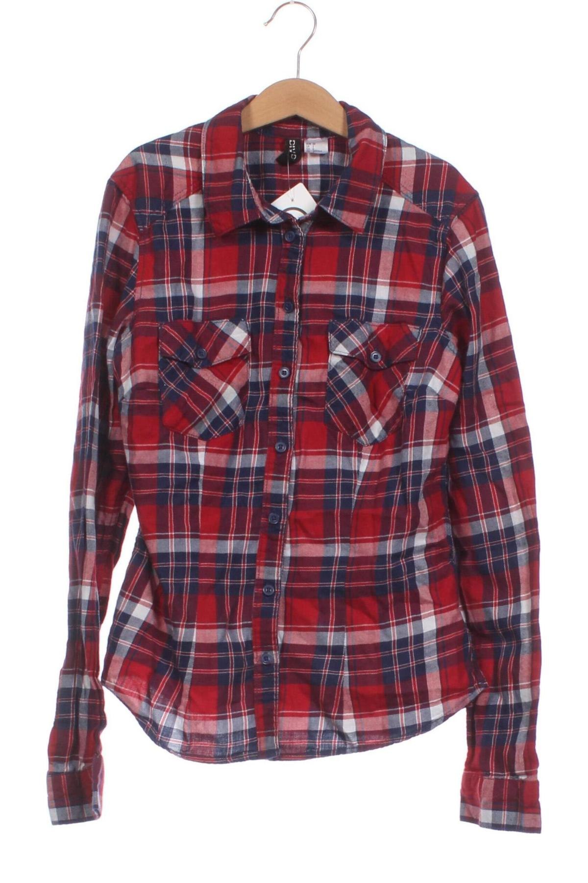 Dámska košeľa  H&M Divided, Veľkosť XS, Farba Viacfarebná, Cena  2,56 €