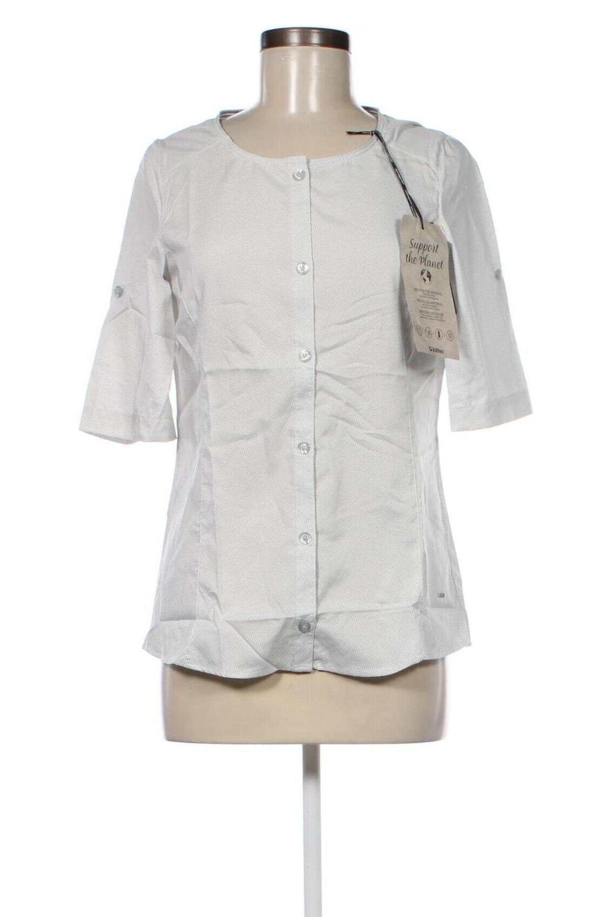 Γυναικείο πουκάμισο Killtec, Μέγεθος XS, Χρώμα Γκρί, Τιμή 3,68 €