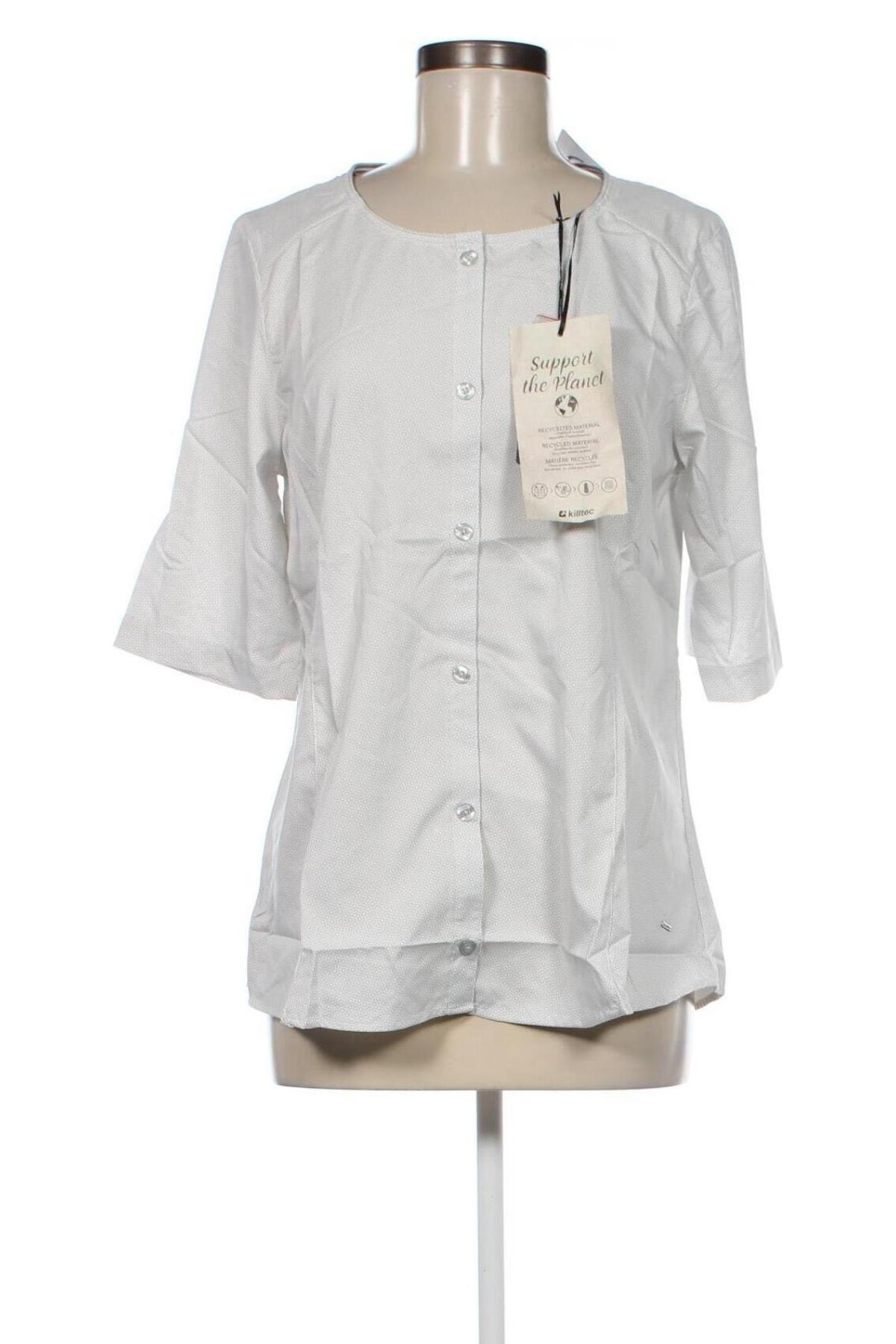 Γυναικείο πουκάμισο Killtec, Μέγεθος M, Χρώμα Γκρί, Τιμή 9,46 €