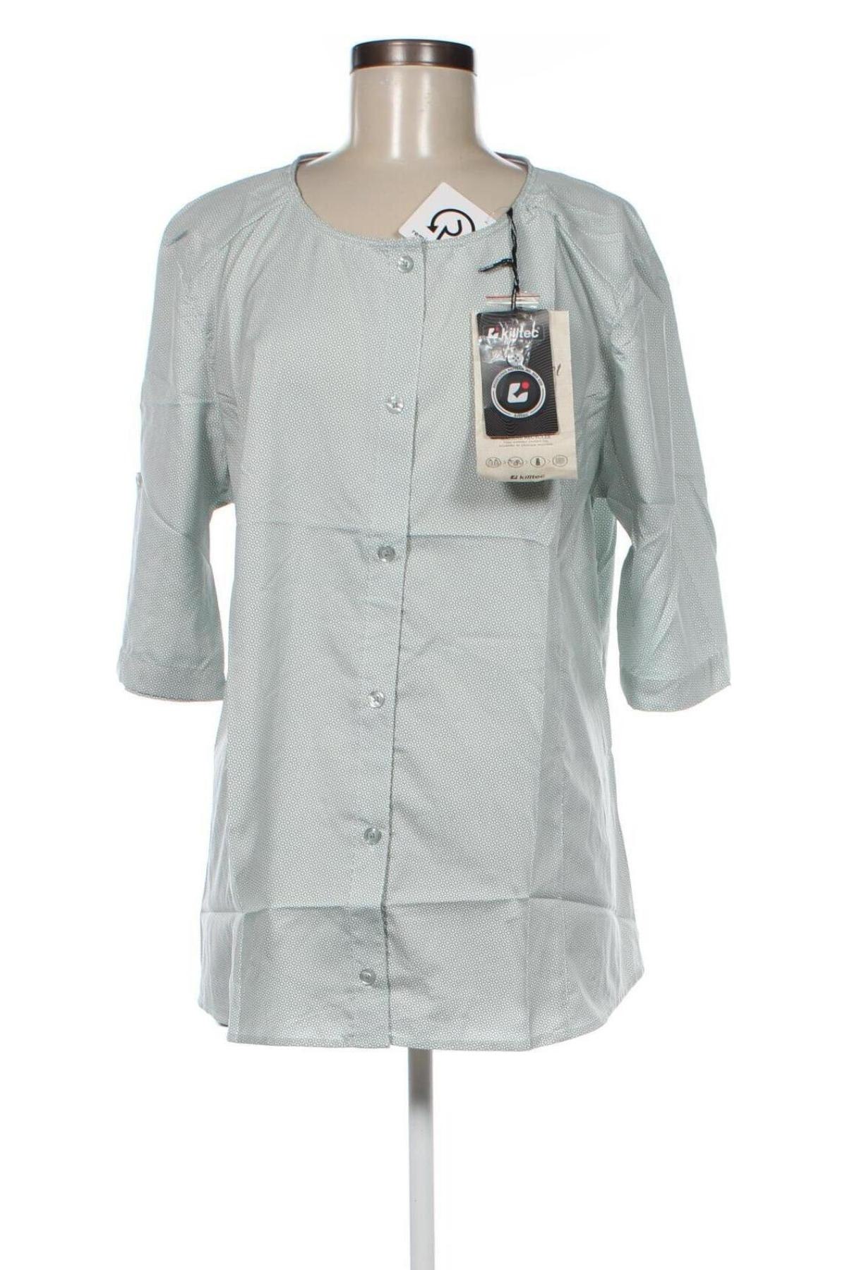 Γυναικείο πουκάμισο Killtec, Μέγεθος XL, Χρώμα Πράσινο, Τιμή 9,46 €