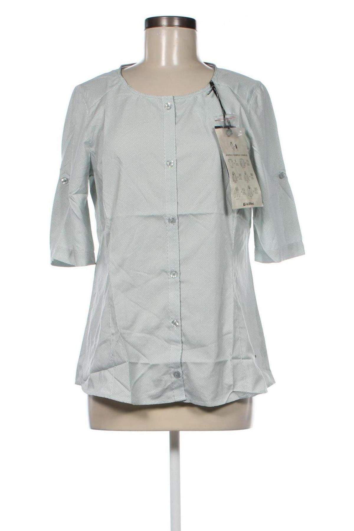 Γυναικείο πουκάμισο Killtec, Μέγεθος M, Χρώμα Πράσινο, Τιμή 9,46 €