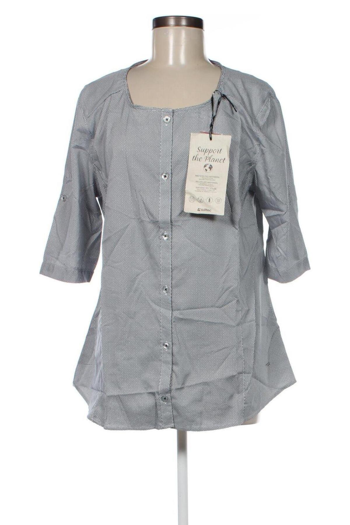 Γυναικείο πουκάμισο Killtec, Μέγεθος XL, Χρώμα Πολύχρωμο, Τιμή 9,46 €