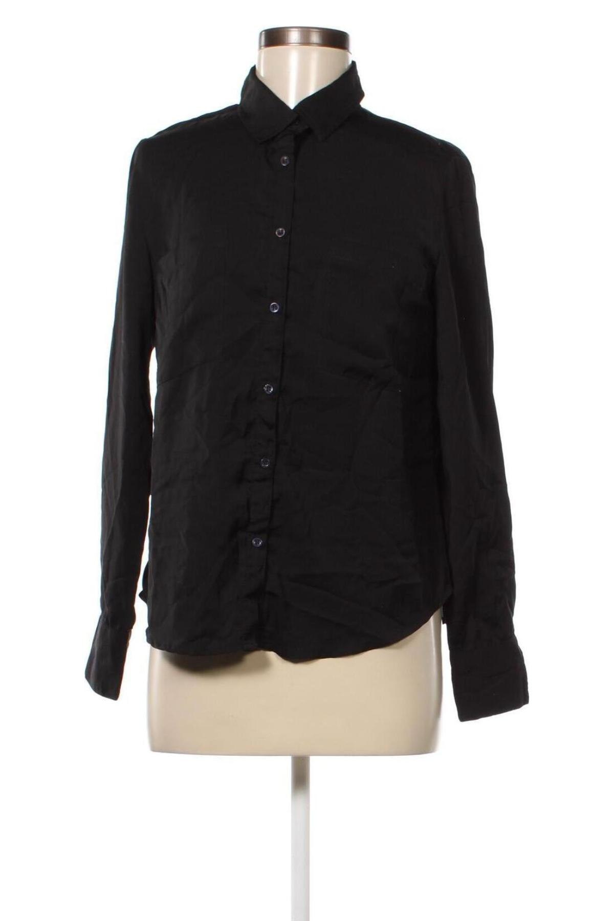 Γυναικείο πουκάμισο La Redoute, Μέγεθος XS, Χρώμα Μαύρο, Τιμή 2,38 €