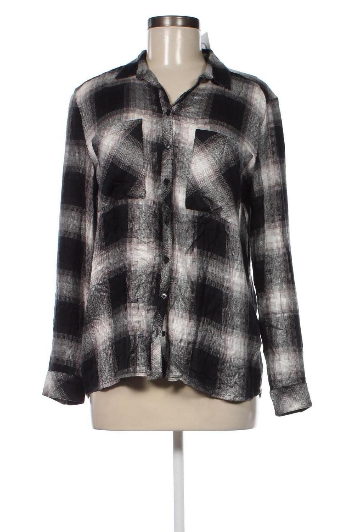 Γυναικείο πουκάμισο Lindex, Μέγεθος M, Χρώμα Πολύχρωμο, Τιμή 2,78 €