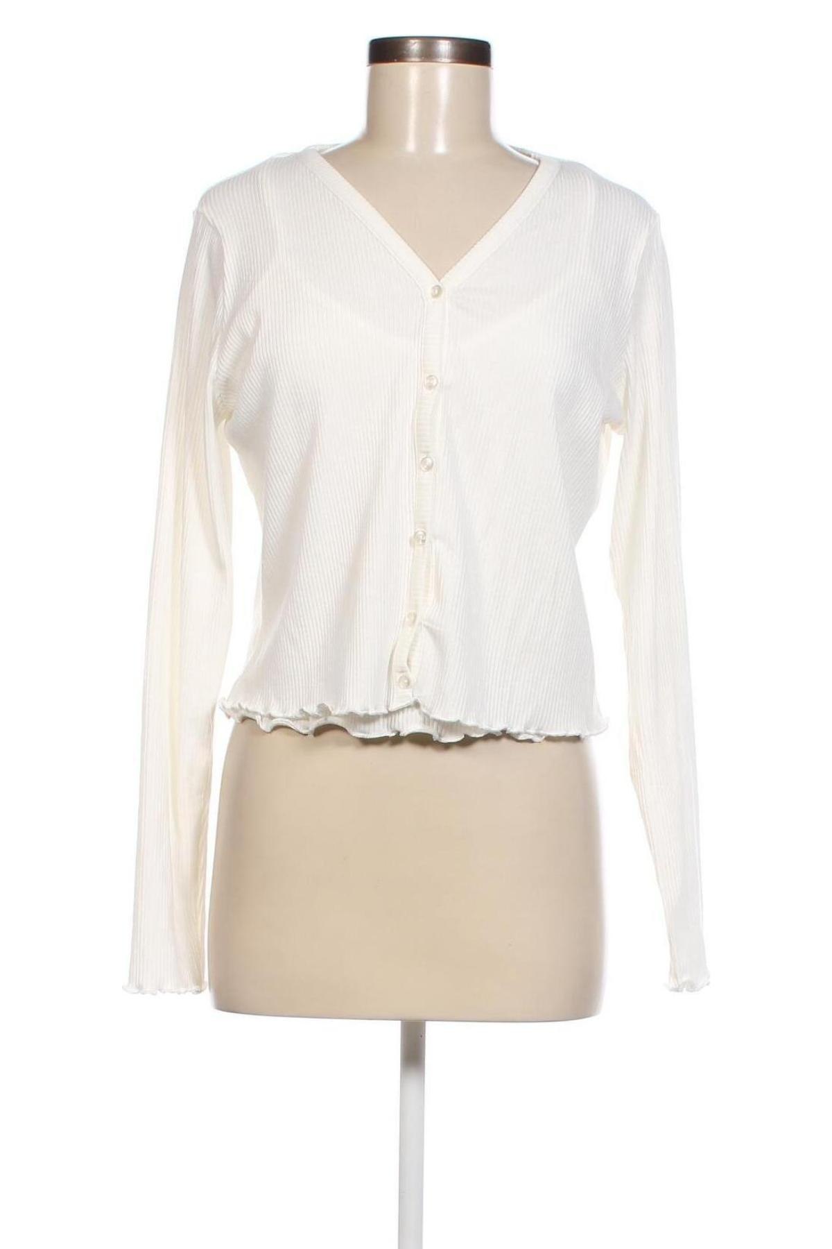 Γυναικείο πουκάμισο New Look, Μέγεθος XL, Χρώμα Λευκό, Τιμή 8,87 €