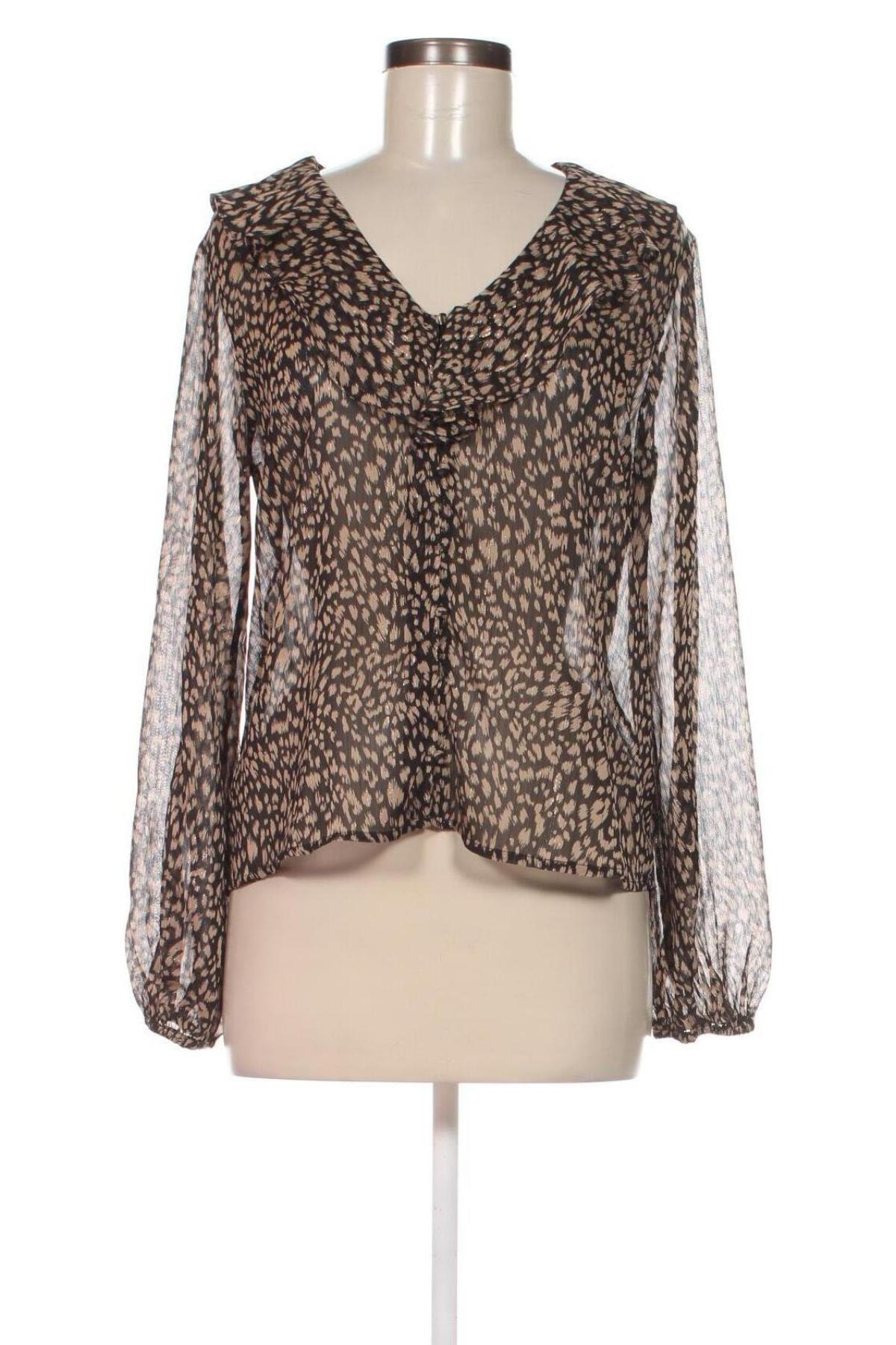 Γυναικείο πουκάμισο New Look, Μέγεθος M, Χρώμα Πολύχρωμο, Τιμή 2,57 €