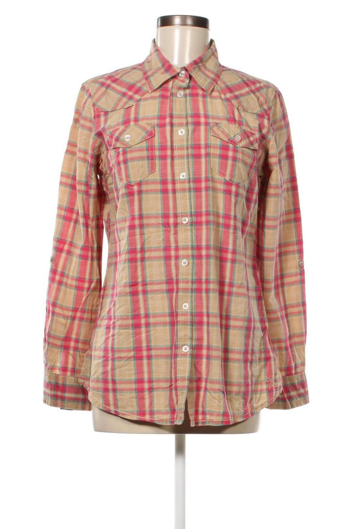 Γυναικείο πουκάμισο Q/S by S.Oliver, Μέγεθος L, Χρώμα Πολύχρωμο, Τιμή 4,16 €