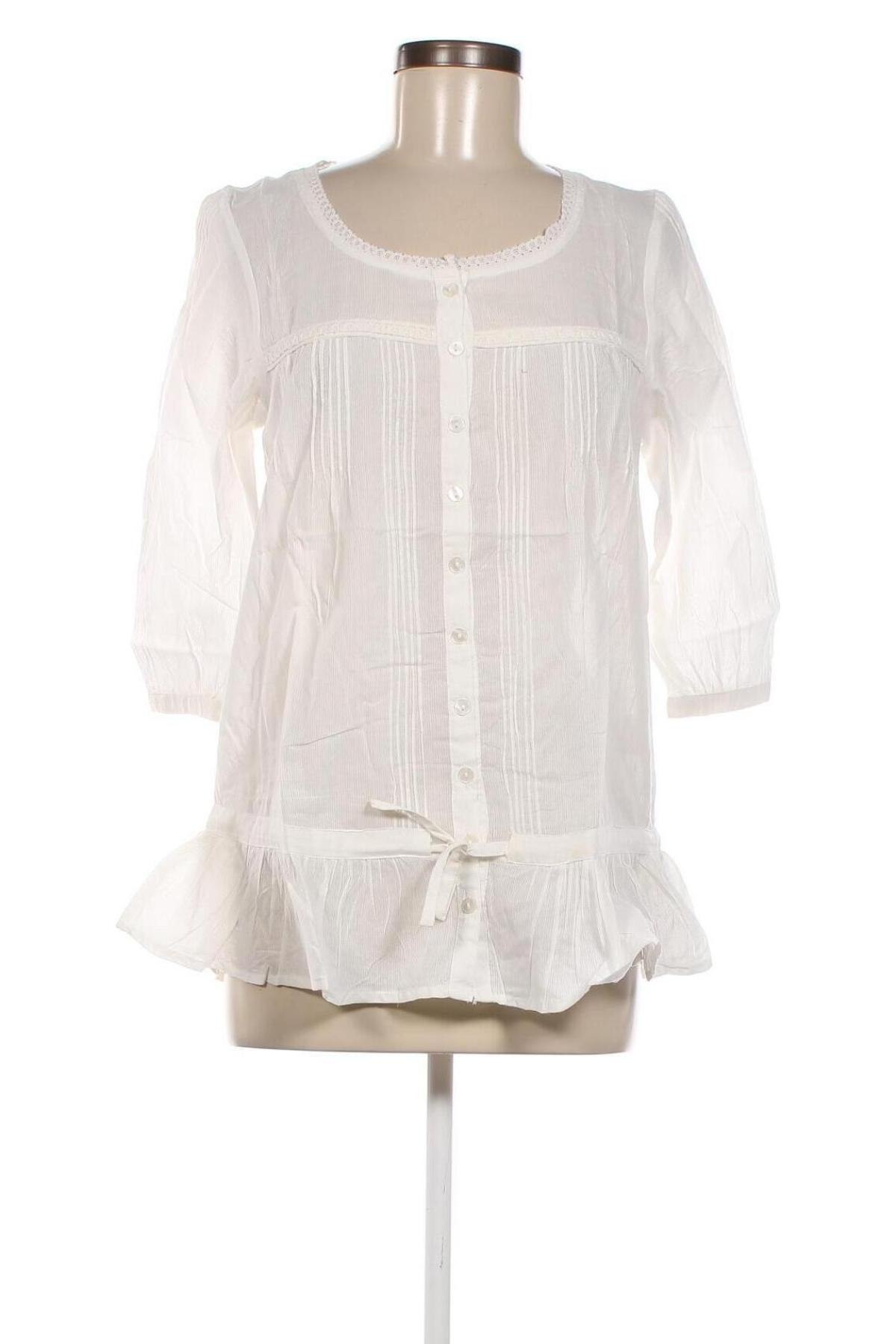 Γυναικείο πουκάμισο Venca, Μέγεθος XS, Χρώμα Λευκό, Τιμή 4,74 €