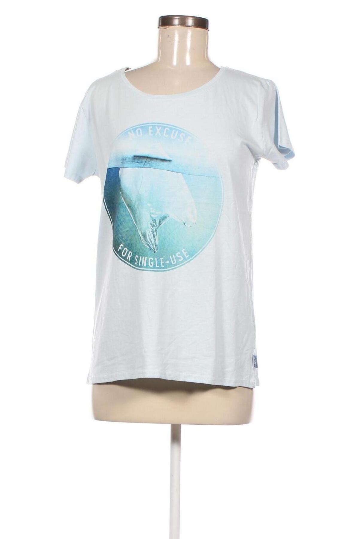 Γυναικείο t-shirt Sublevel, Μέγεθος M, Χρώμα Μπλέ, Τιμή 5,84 €