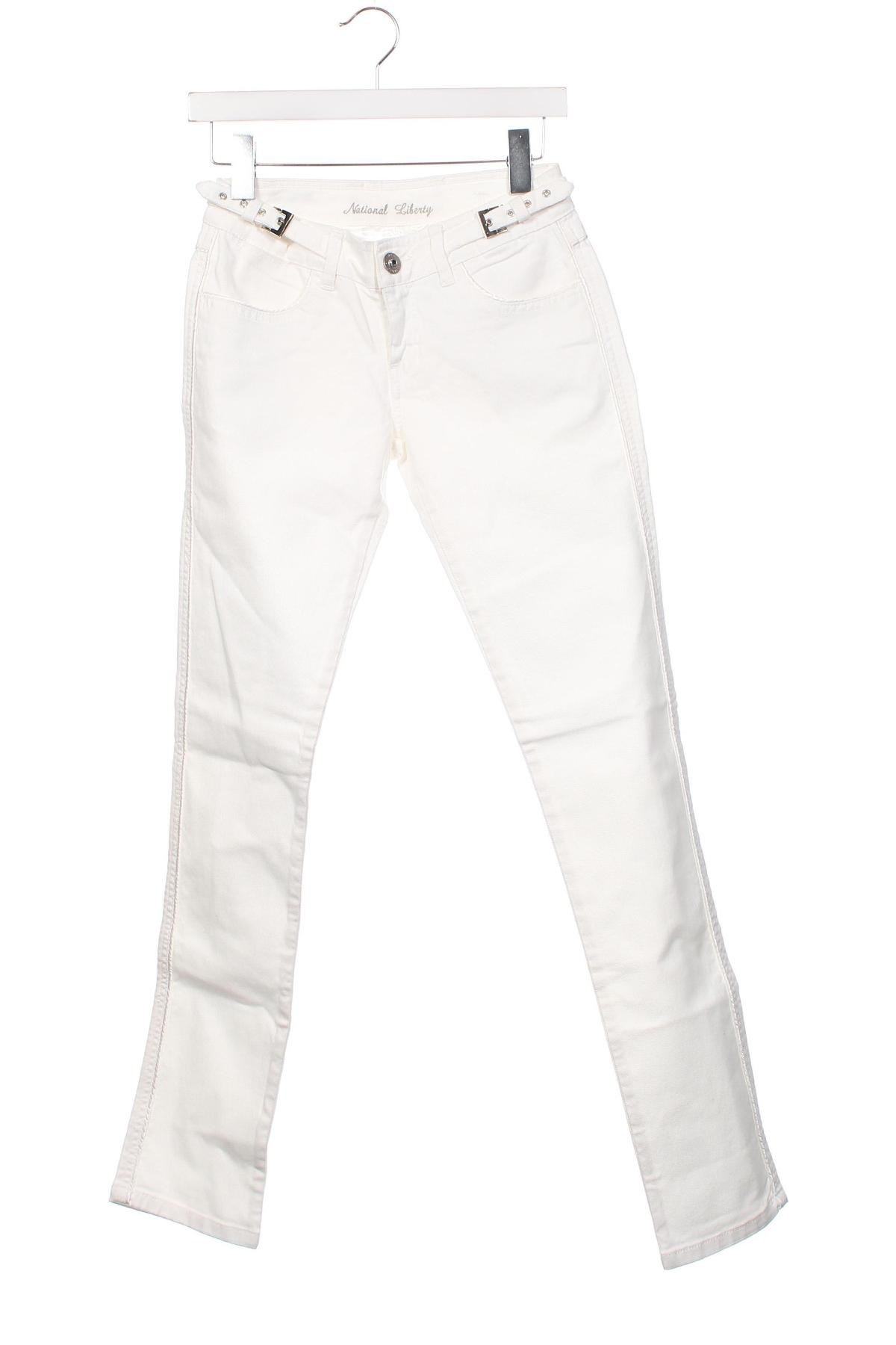 Dámske džínsy , Veľkosť S, Farba Biela, Cena  6,40 €