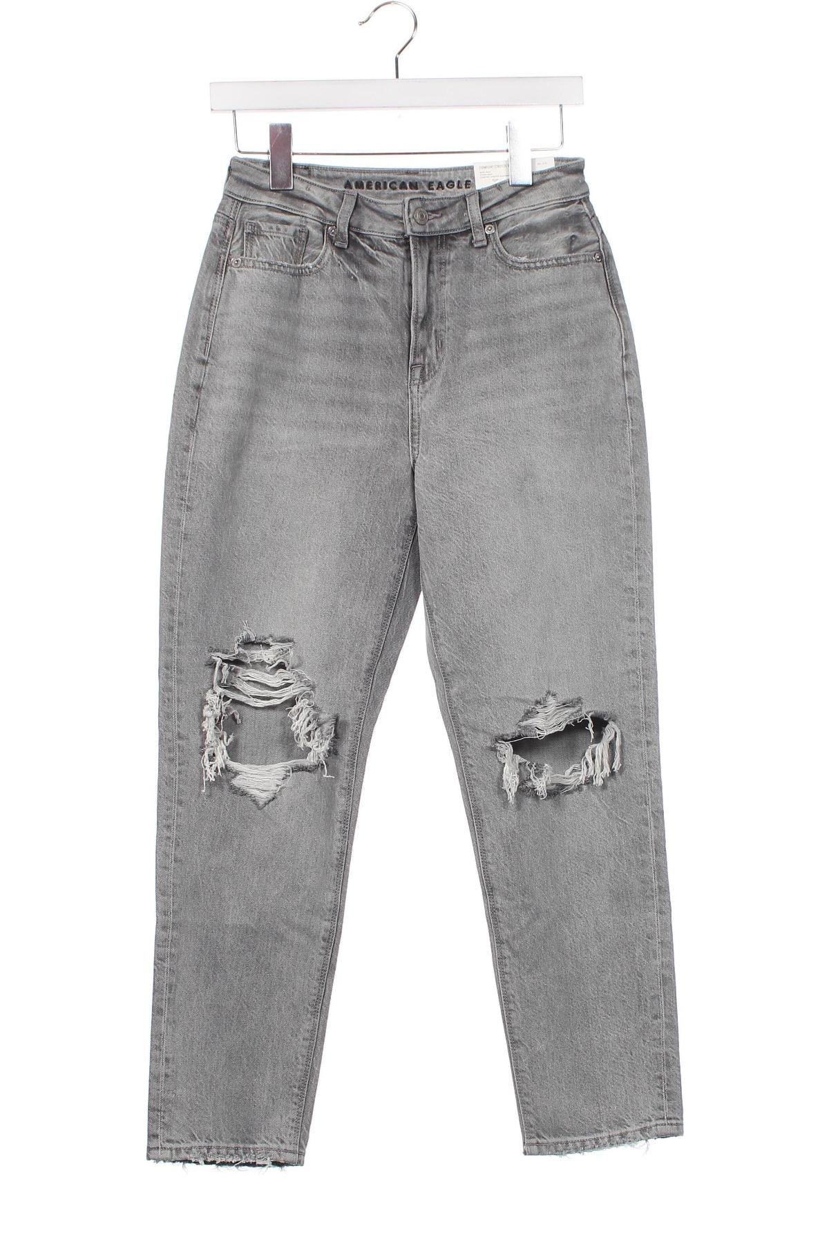 Dámske džínsy  American Eagle, Veľkosť XS, Farba Sivá, Cena  12,56 €