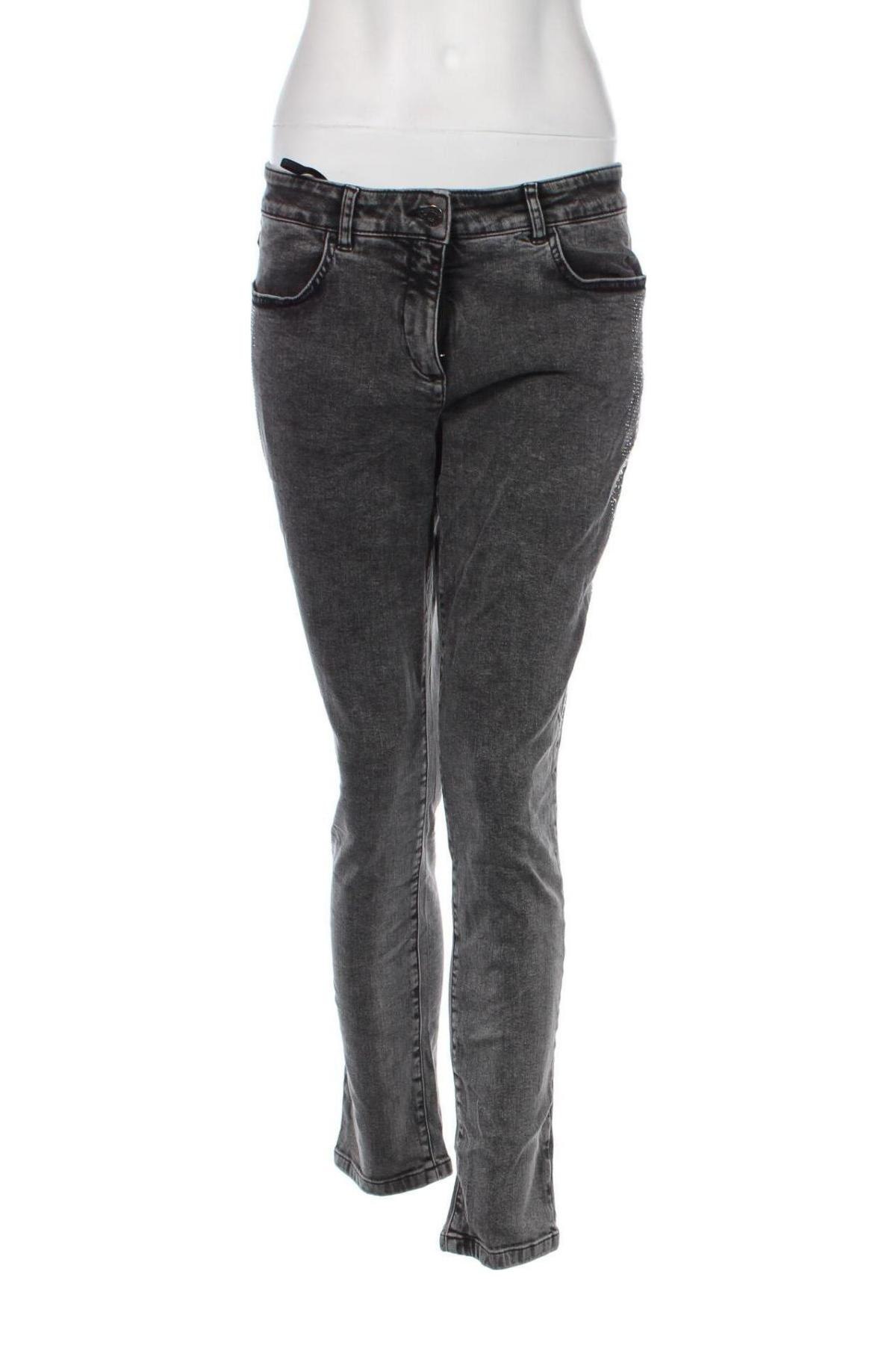 Damen Jeans Madeleine, Größe M, Farbe Grau, Preis € 2,63