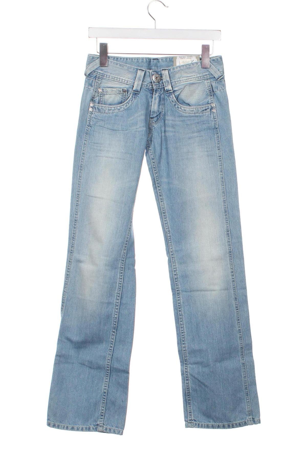 Дамски дънки Pepe Jeans, Размер XS, Цвят Син, Цена 12,88 лв.