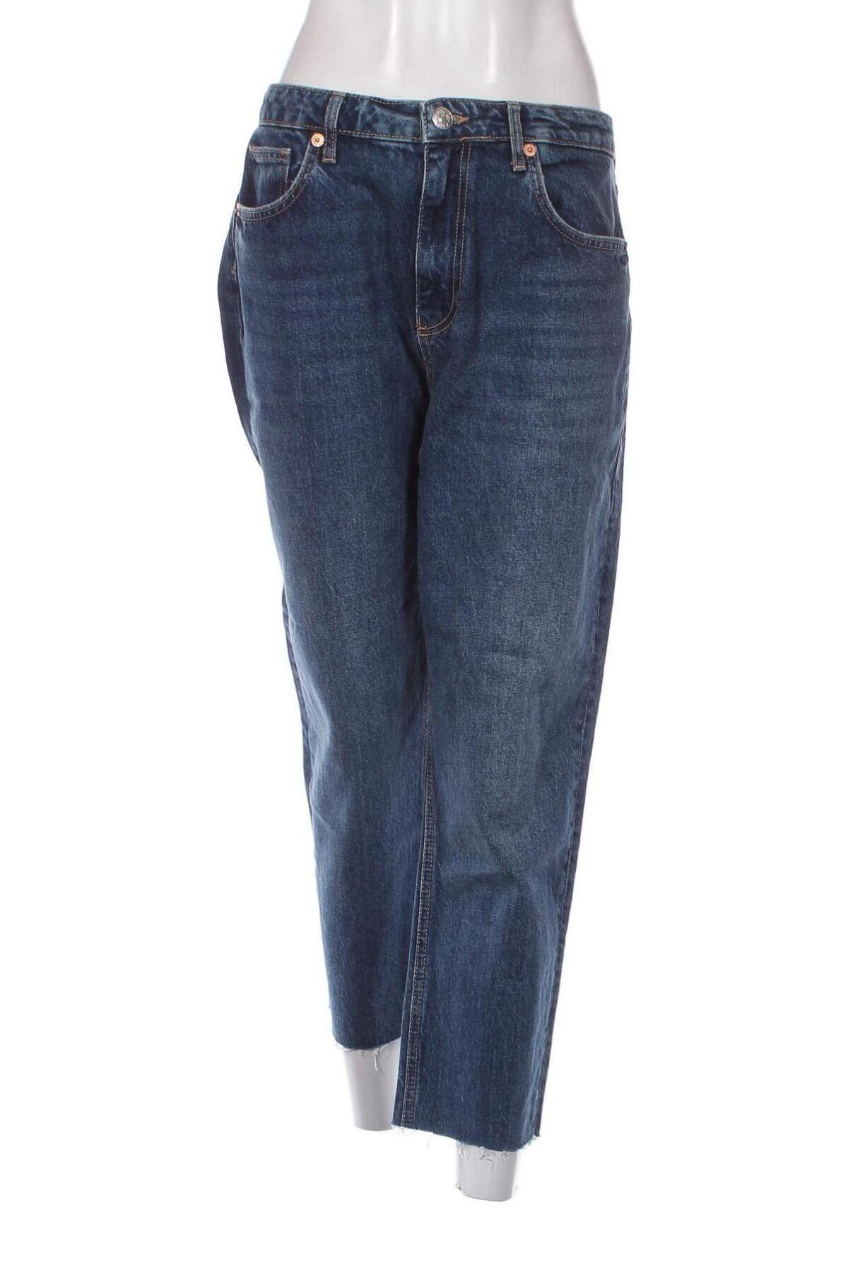 Γυναικείο Τζίν Zara, Μέγεθος XL, Χρώμα Μπλέ, Τιμή 12,37 €