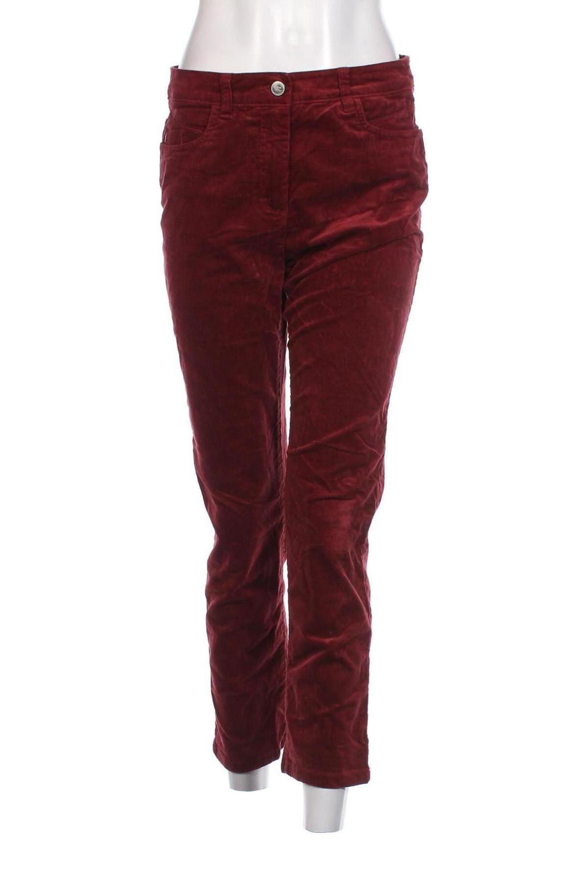 Дамски джинси Canda, Размер S, Цвят Червен, Цена 6,38 лв.
