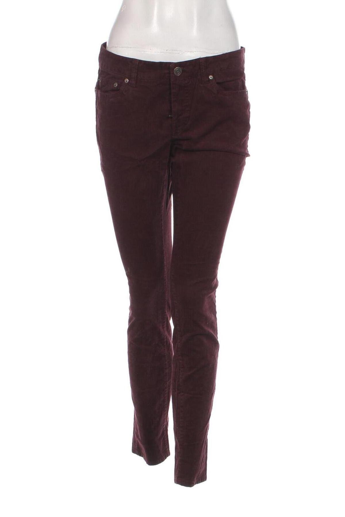 Γυναικείο κοτλέ παντελόνι H&M L.O.G.G., Μέγεθος L, Χρώμα Κόκκινο, Τιμή 3,77 €
