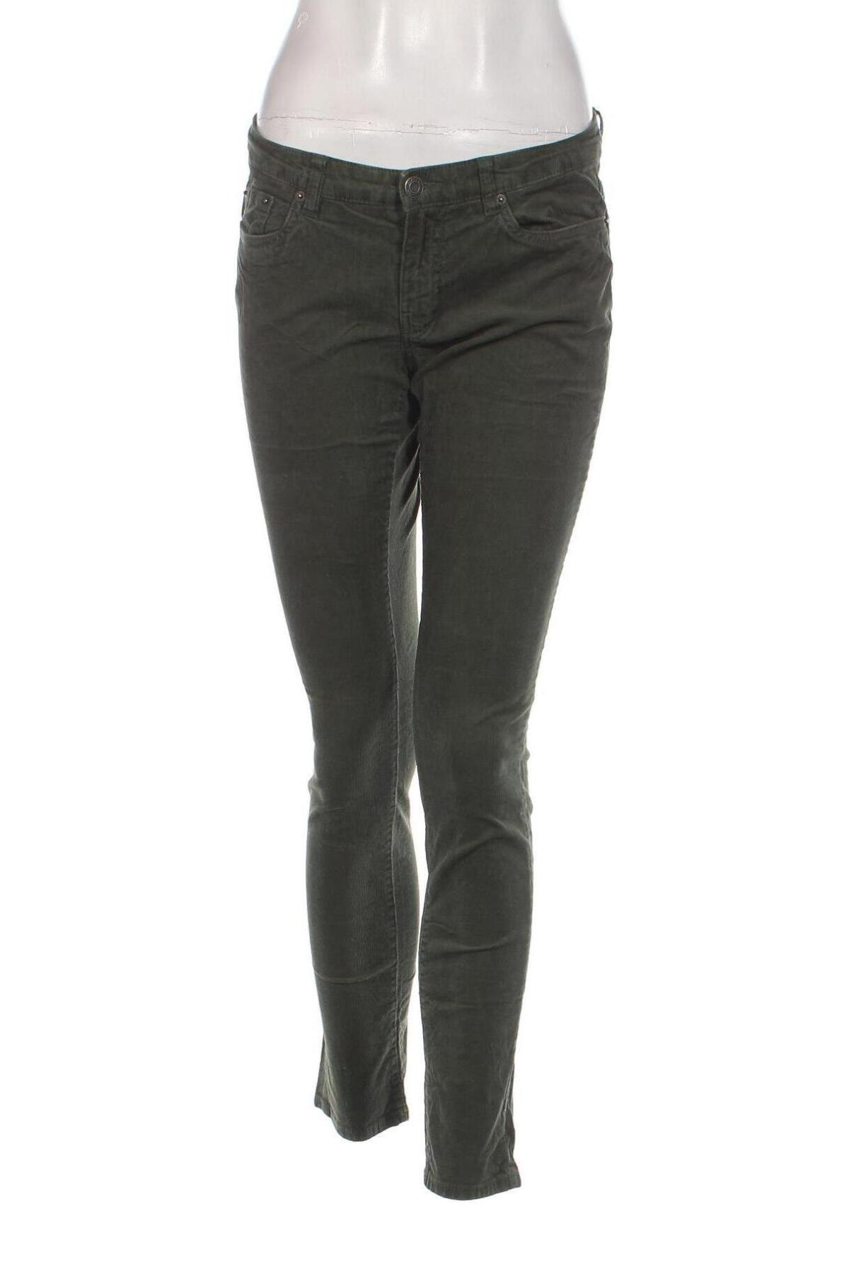 Дамски джинси H&M L.O.G.G., Размер M, Цвят Зелен, Цена 7,25 лв.