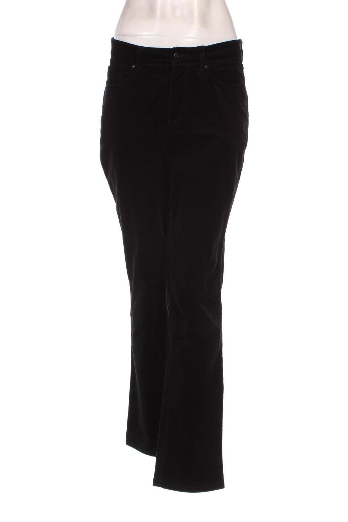 Γυναικείο κοτλέ παντελόνι Mac, Μέγεθος M, Χρώμα Μαύρο, Τιμή 5,15 €